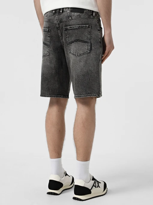 Бавовняні Чоловічі Джинсові шорти Armani Exchange фото 3
