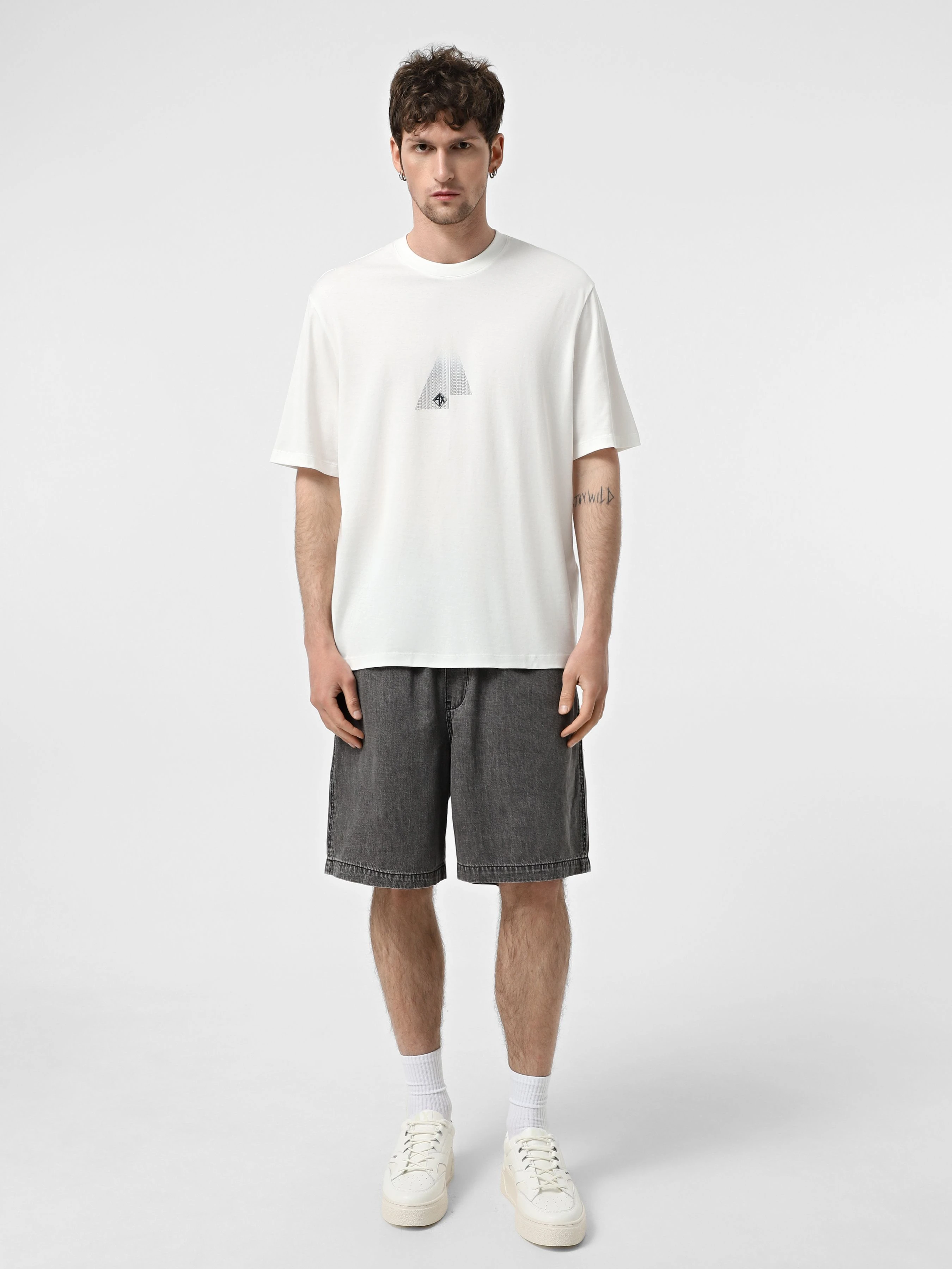 Бавовняна Чоловіча Футболка Armani Exchange фото 2