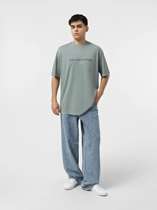 Бавовняна Чоловіча Футболка Armani Exchange фото 2