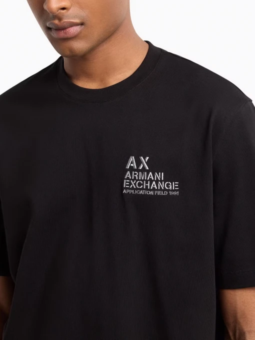 Бавовняна Чоловіча Футболка Armani Exchange фото 3