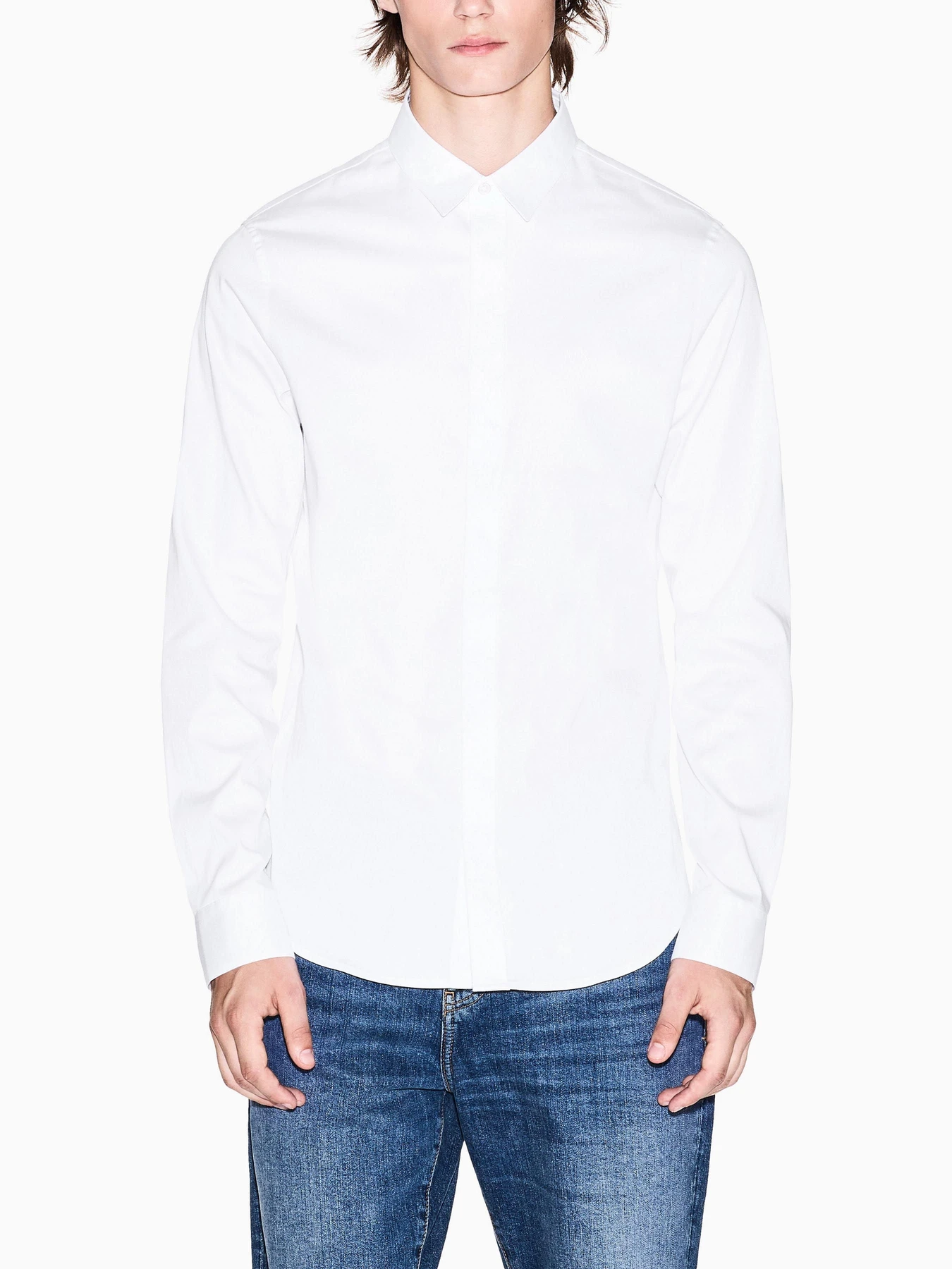 Рубашки Armani Exchange модель 8NZCBD-ZN10Z-0113 Фото