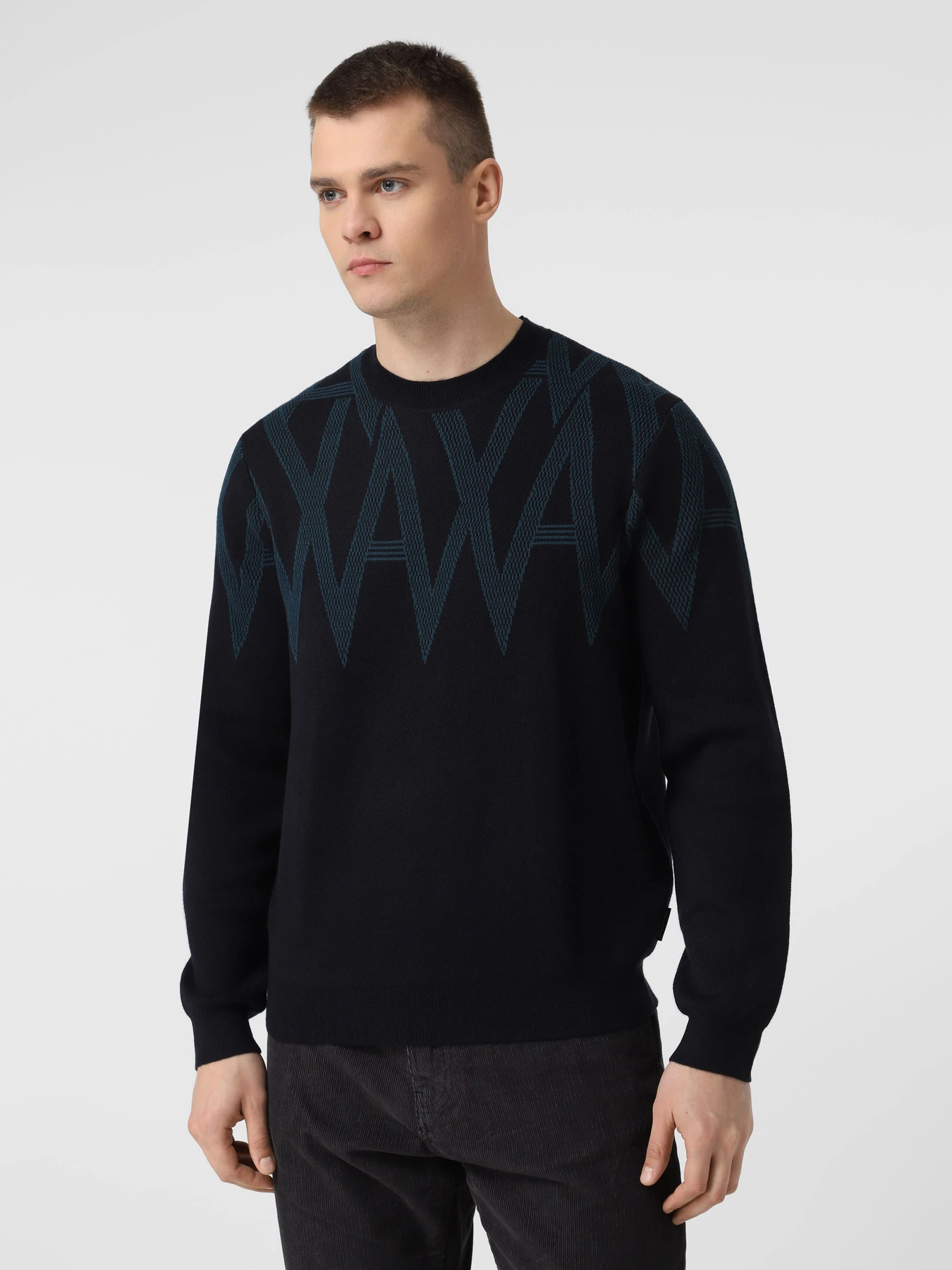 Свитры и кардиганы Armani Exchange модель XM001338-AF14007-FB033 Свитры и кардиганы Armani Exchange модель XM001338-AF14007-FB033 Фото
