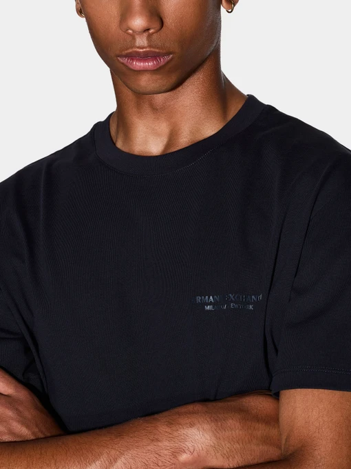 Бавовняна Чоловіча Футболка Armani Exchange фото 3