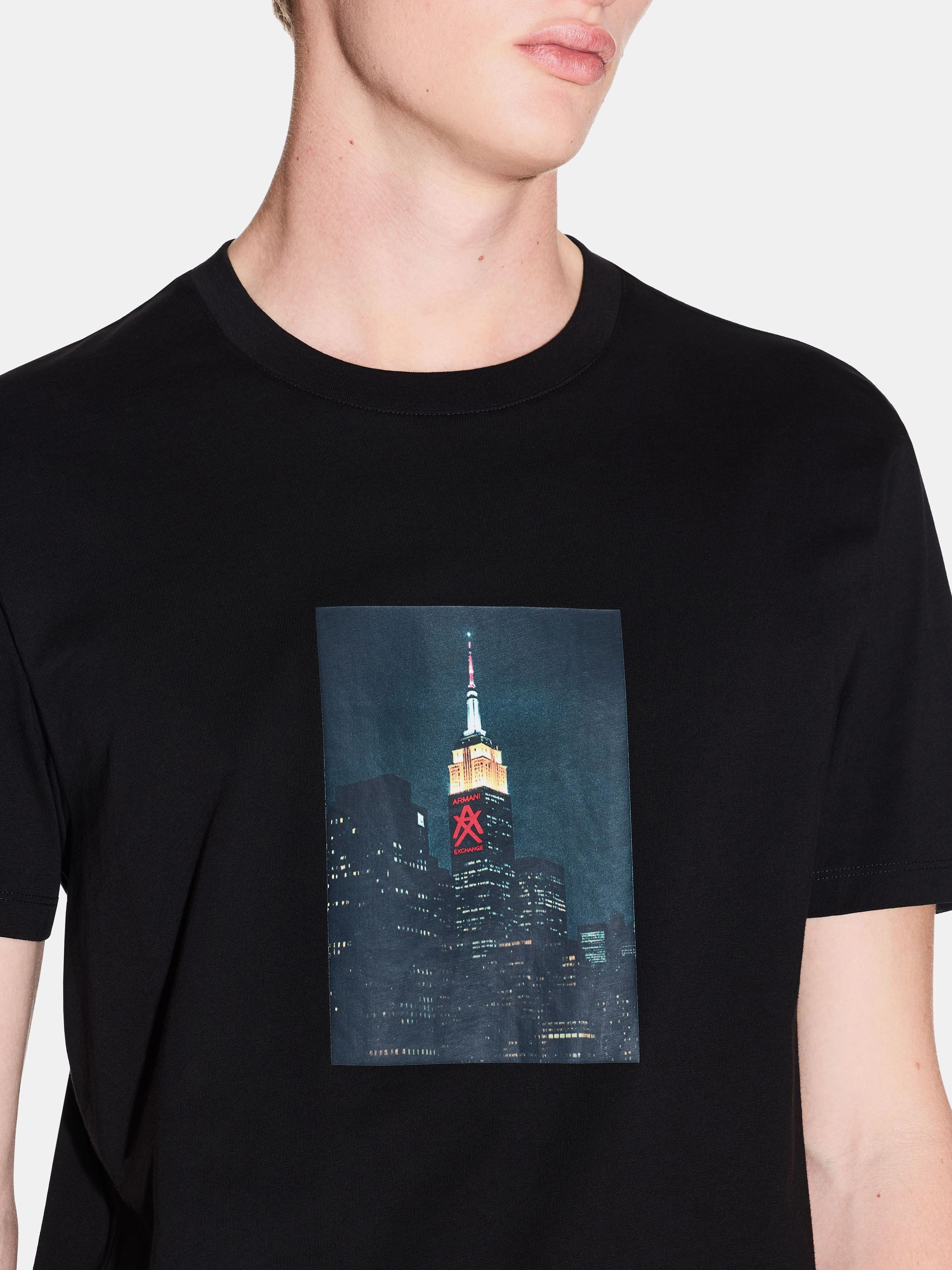 Бавовняна Чоловіча Футболка Armani Exchange фото 3