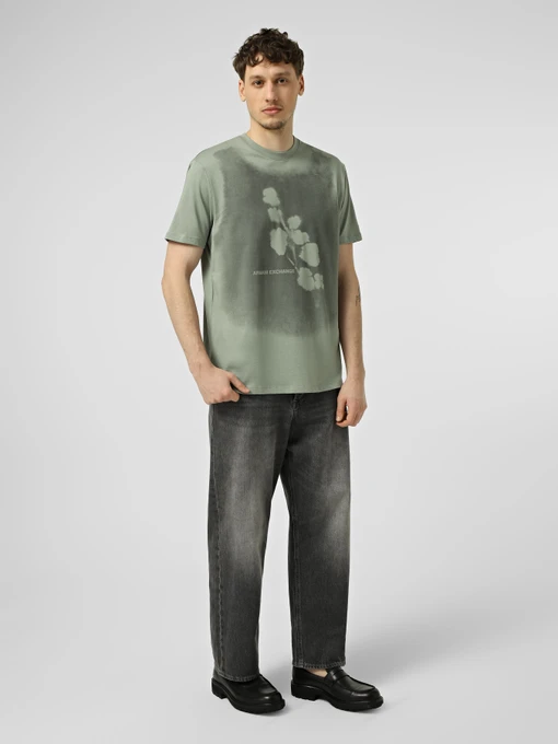 Бавовняна Чоловіча Футболка Armani Exchange фото 2