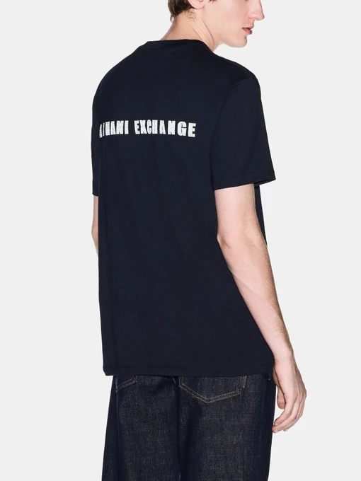 Бавовняна Чоловіча Футболка Armani Exchange фото 2