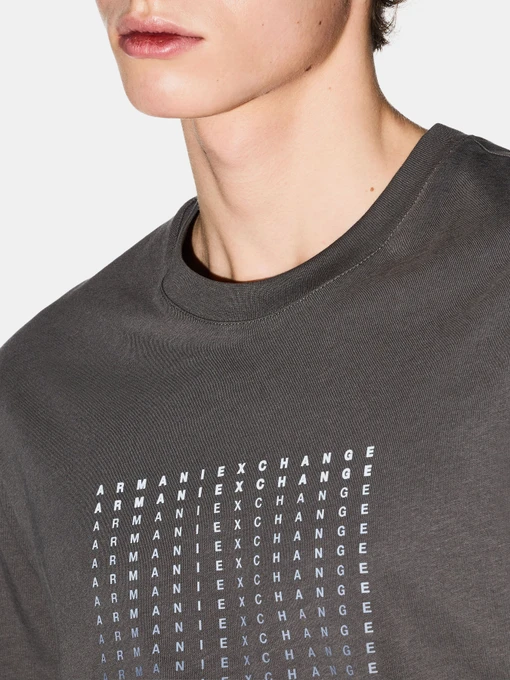 Бавовняна Чоловіча Футболка Armani Exchange фото 3