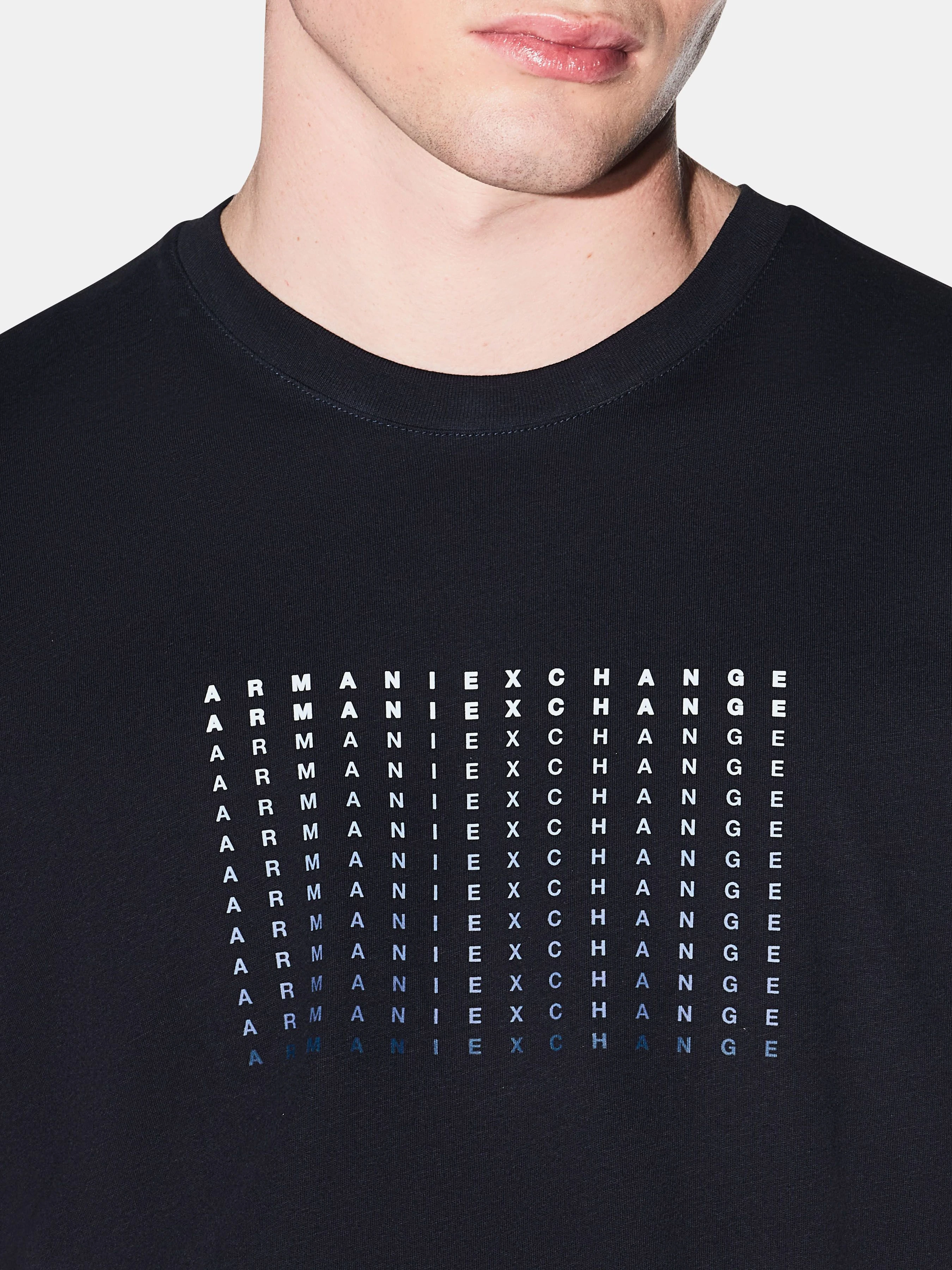 Бавовняна Чоловіча Футболка Armani Exchange фото 3