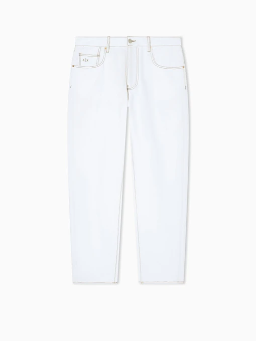 Бавовняні Чоловічі Прямі джинси Armani Exchange фото 3