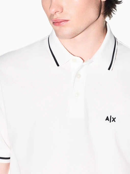 Бавовняне Чоловіче Поло Armani Exchange фото 3