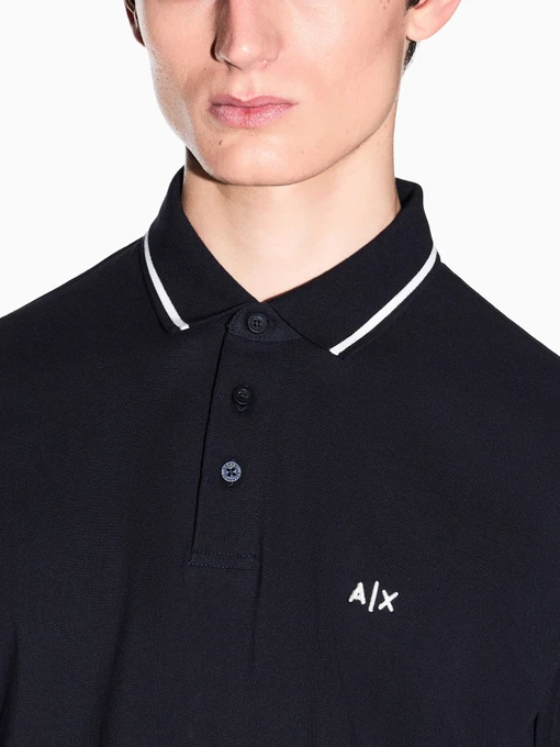 Бавовняне Чоловіче Поло Armani Exchange фото 3