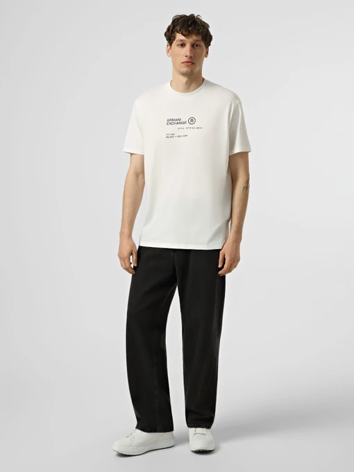 Бавовняна Чоловіча Футболка Armani Exchange фото 2