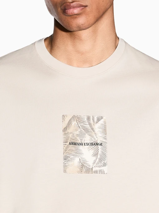 Бавовняна Чоловіча Футболка Armani Exchange фото 3