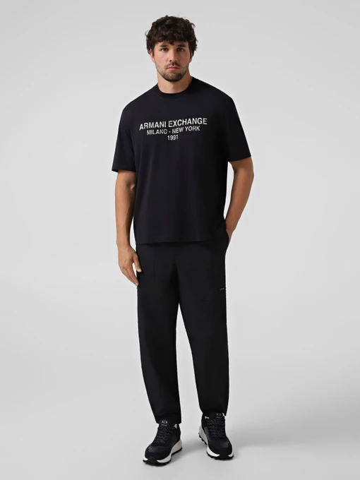 Бавовняна Чоловіча Футболка Armani Exchange фото 2