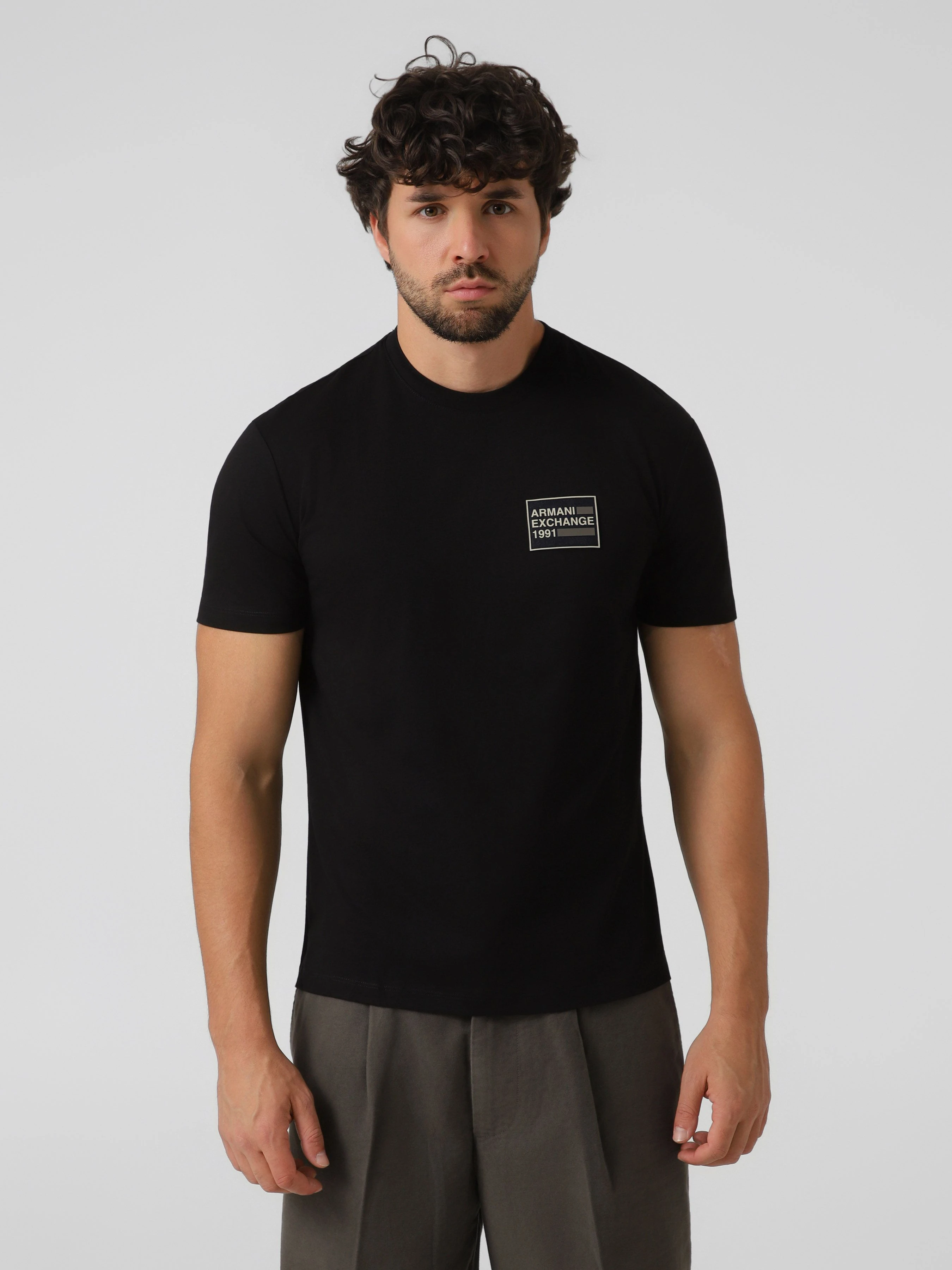 Бавовняна Чоловіча Футболка Armani Exchange