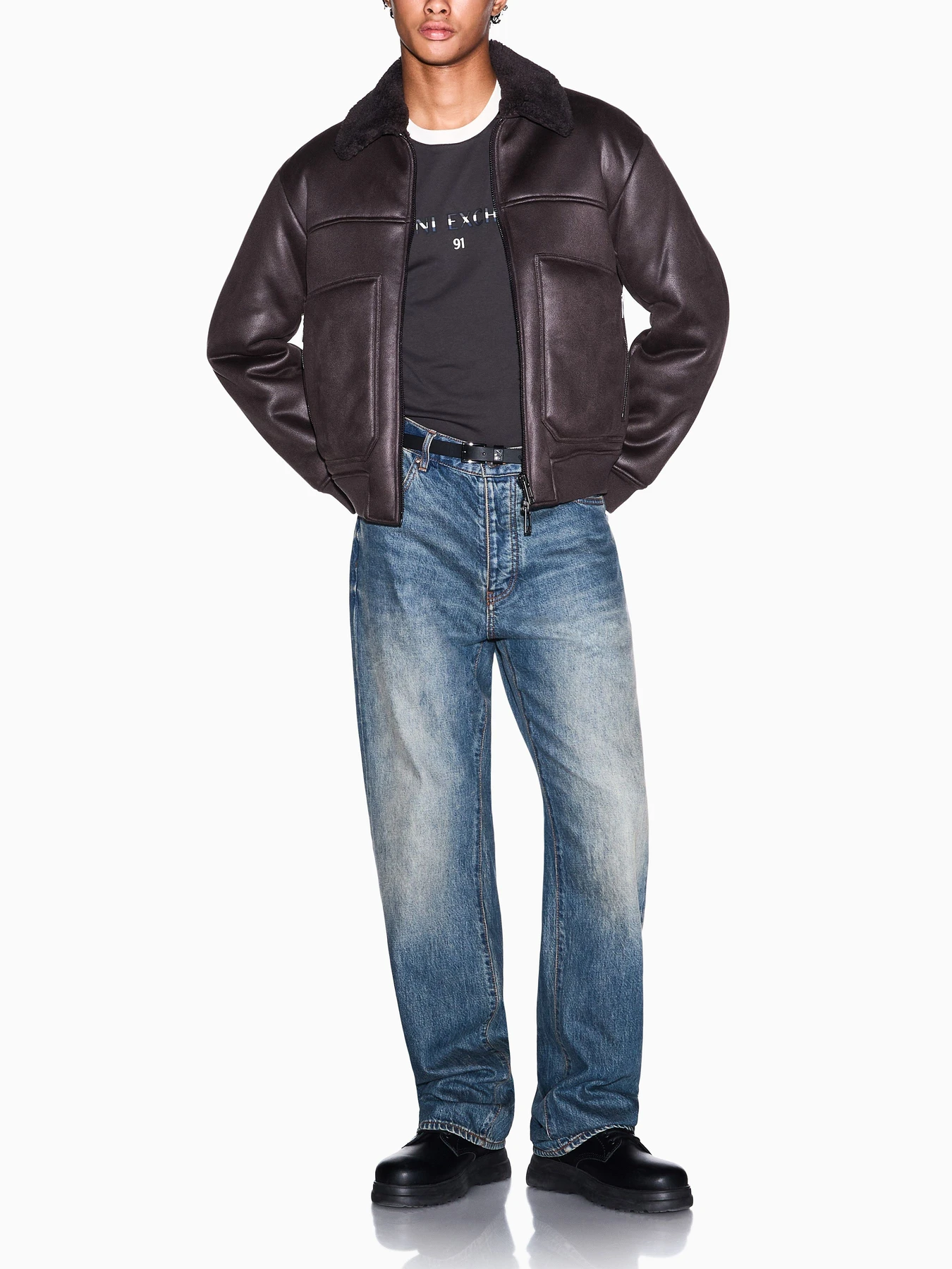 Куртки и дубленки Armani Exchange модель XM003323-AF28562-U8128 Фото
