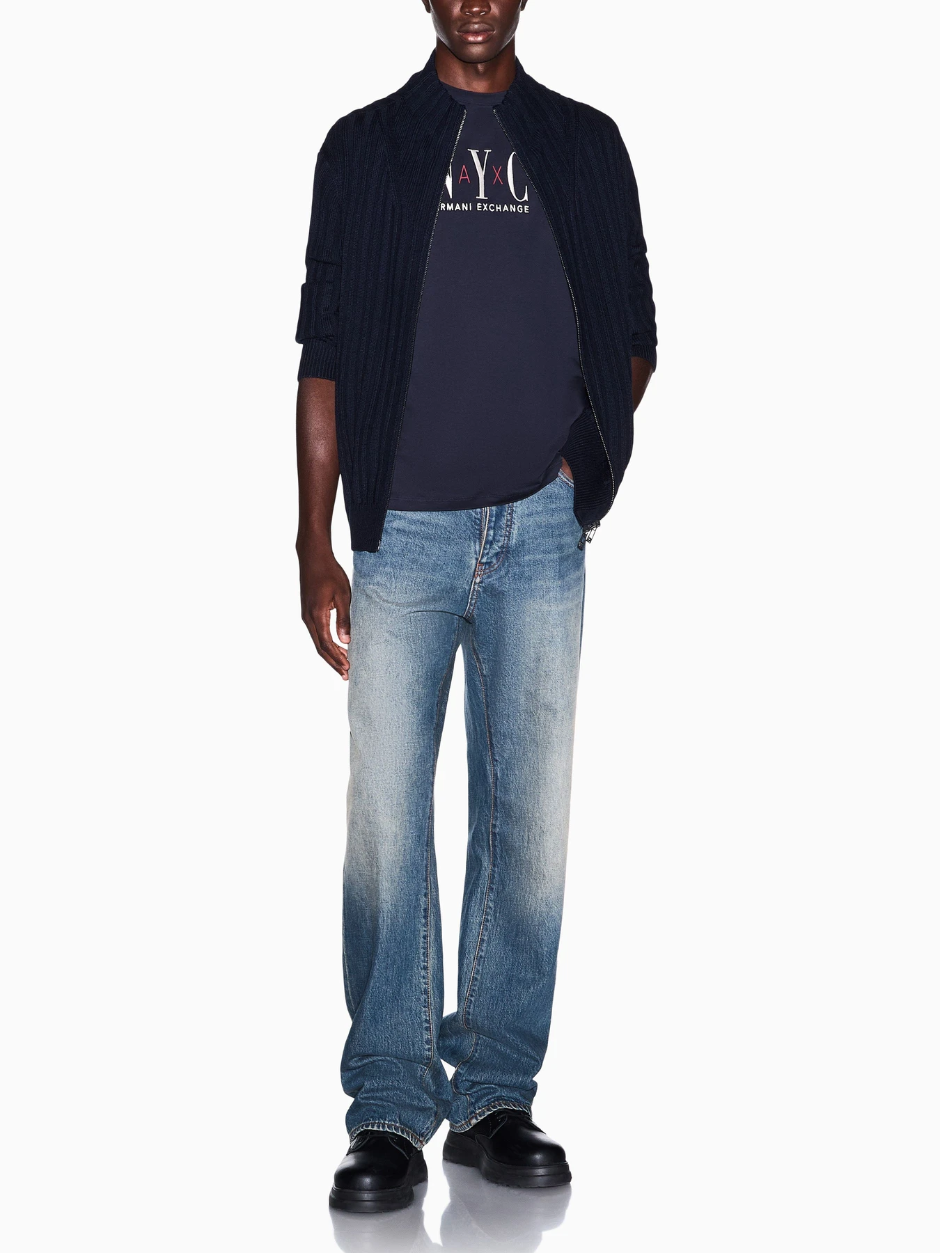 Свитеры и кардиганы Armani Exchange модель XM002998-AF14008-UB101 Свитеры и кардиганы Armani Exchange модель XM002998-AF14008-UB101 Фото