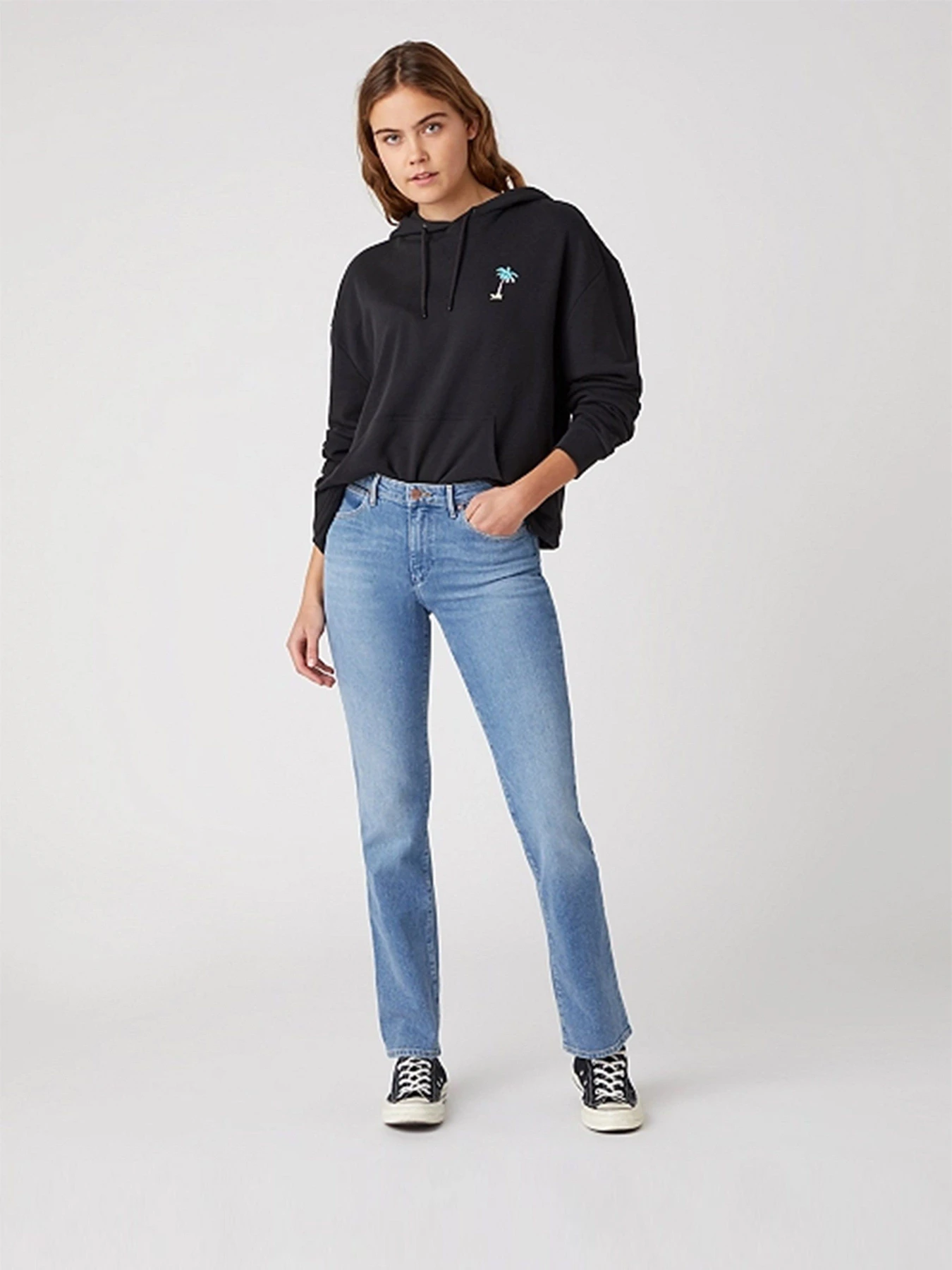 Джинсы Wrangler Straight модель W28TJH28W_32 Джинсы Wrangler Straight модель W28TJH28W_32 Фото
