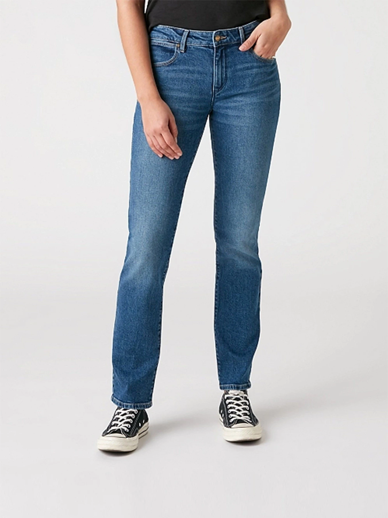 Джинсы Wrangler Straight модель W28TJX17T_32 Джинсы Wrangler Straight модель W28TJX17T_32 Фото