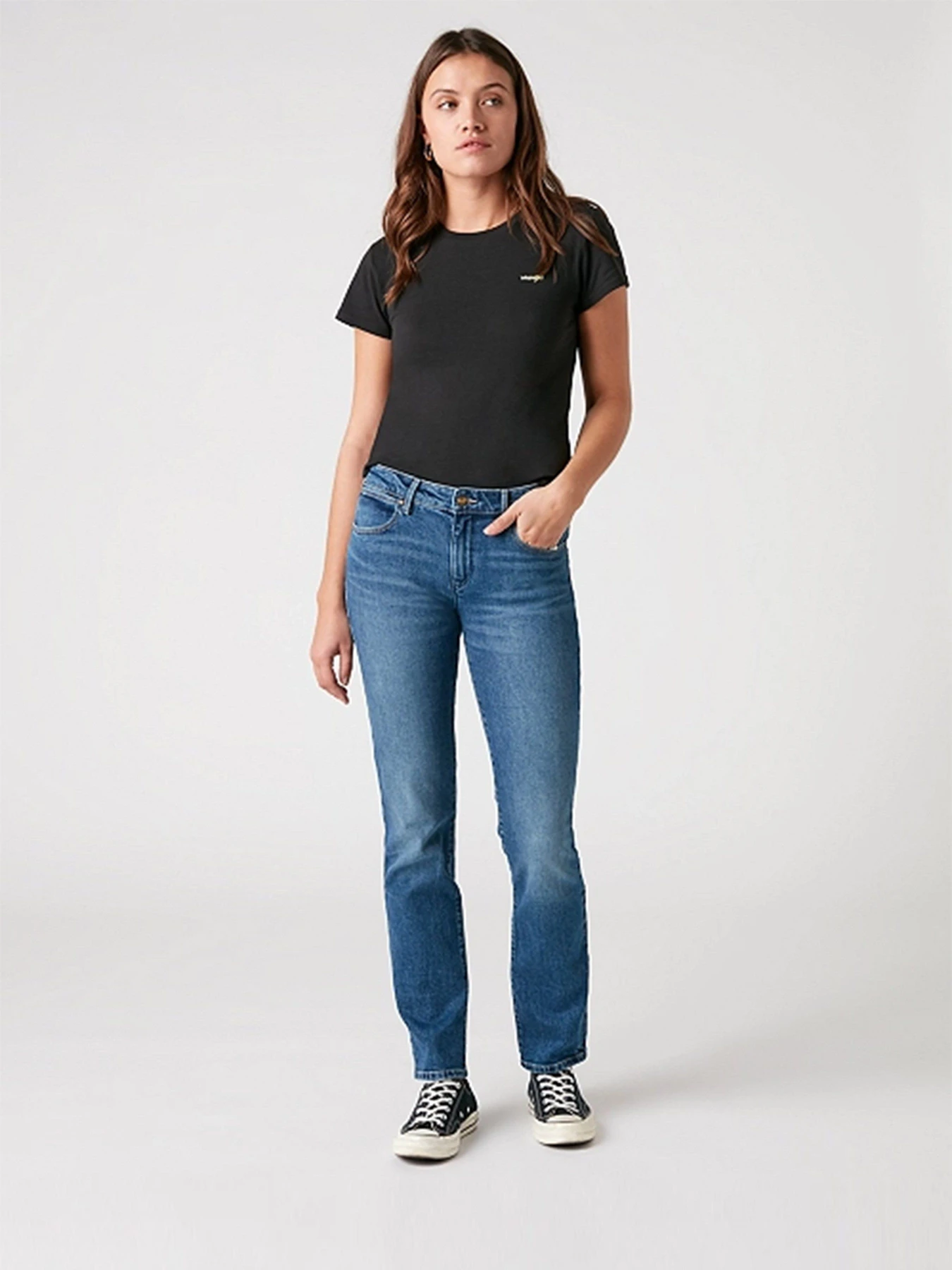 Джинсы Wrangler Straight модель W28TJX17T_32 Джинсы Wrangler Straight модель W28TJX17T_32 Фото