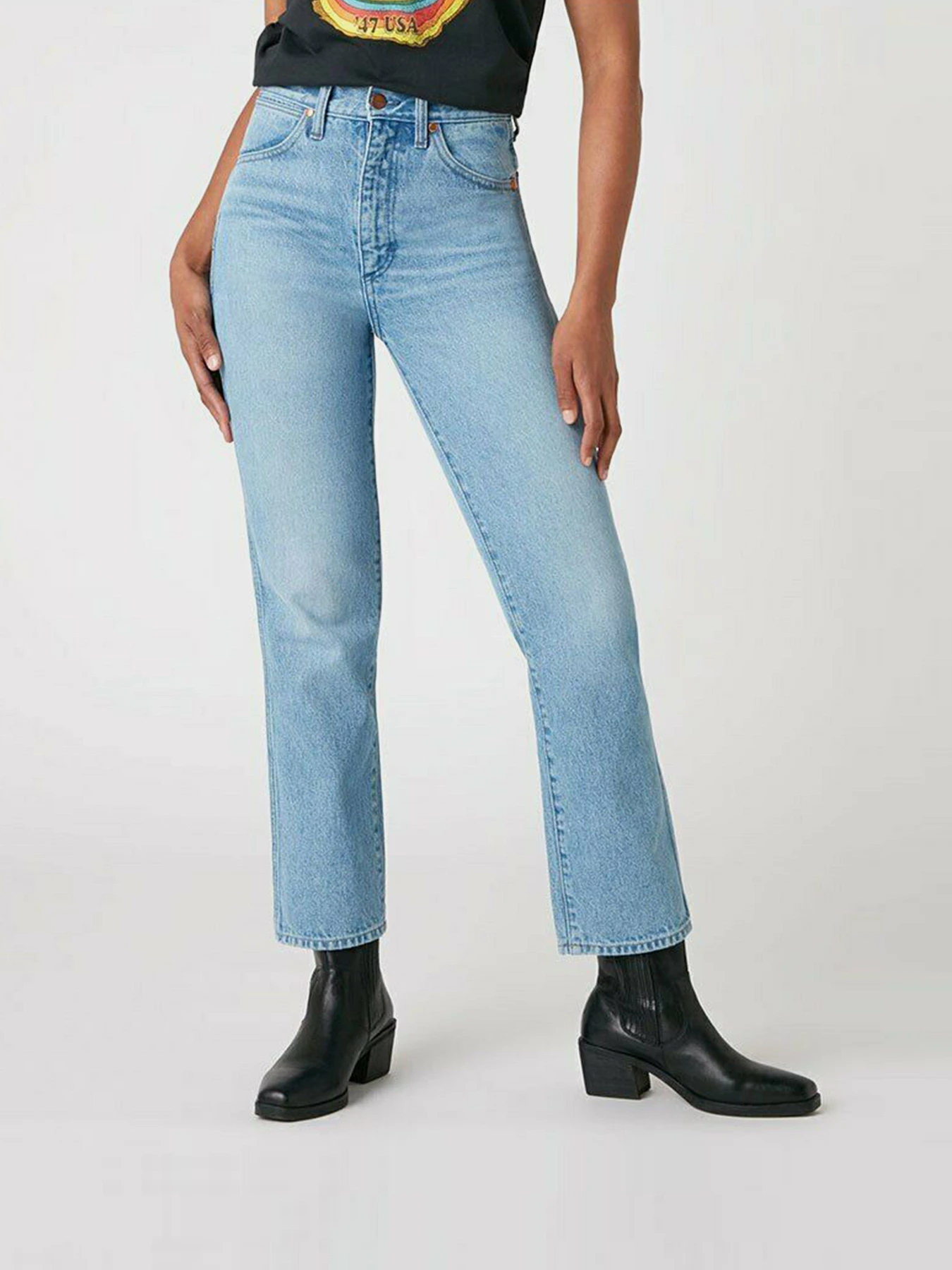 Джинсы Wrangler Wild West Straight модель W2H2MC258_32 Джинсы Wrangler Wild West Straight модель W2H2MC258_32 Фото