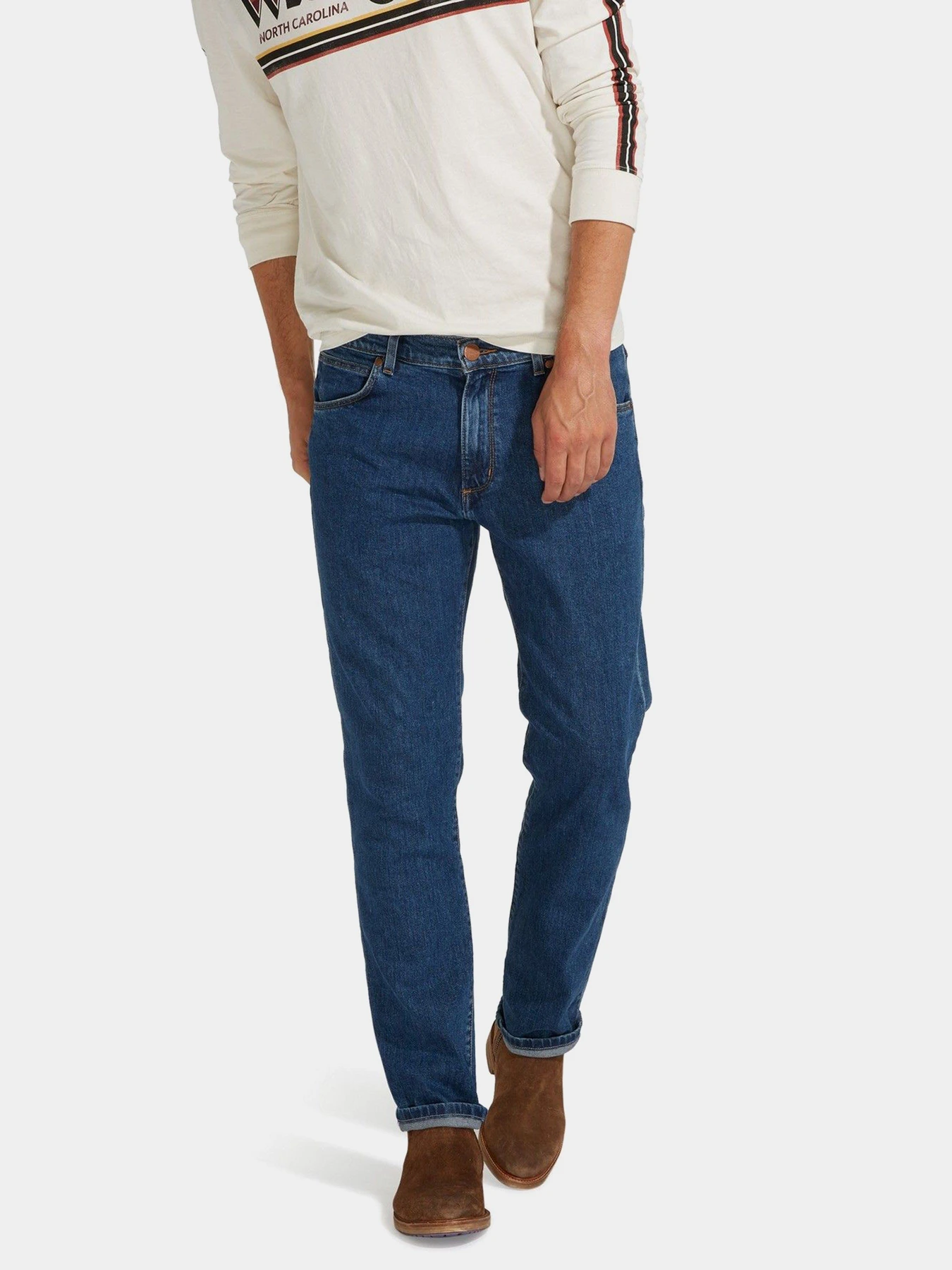 Джинси Wrangler Greensboro Midweight модель W15Q23090_32 Джинси Wrangler Greensboro Midweight модель W15Q23090_32 Фото
