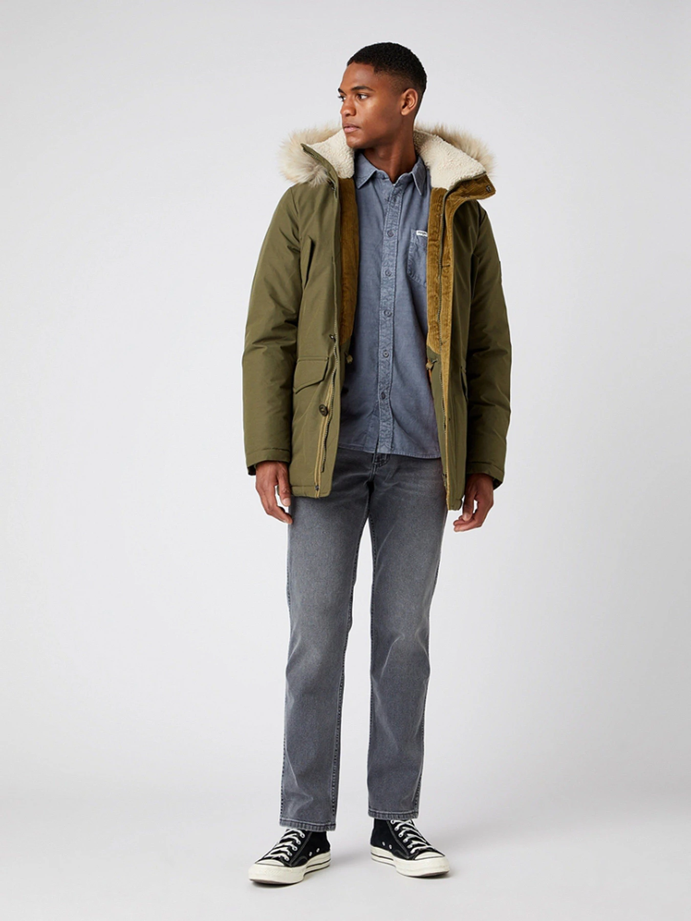 Куртки и дубленки Wrangler модель W4D0WXXIX Куртки и дубленки Wrangler модель W4D0WXXIX Фото