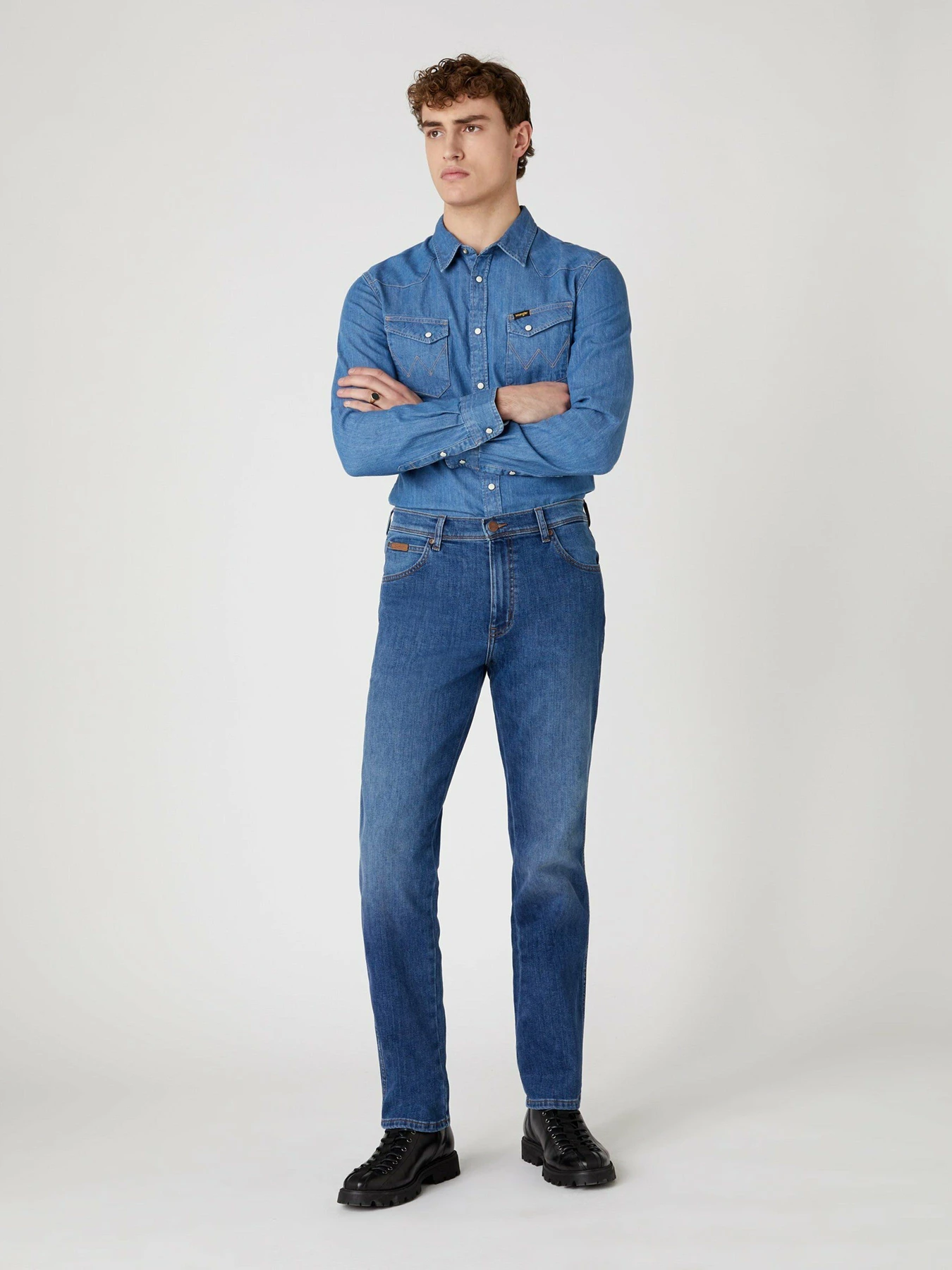 Рубашки Wrangler Western модель W5F25K14V Рубашки Wrangler Western модель W5F25K14V Фото