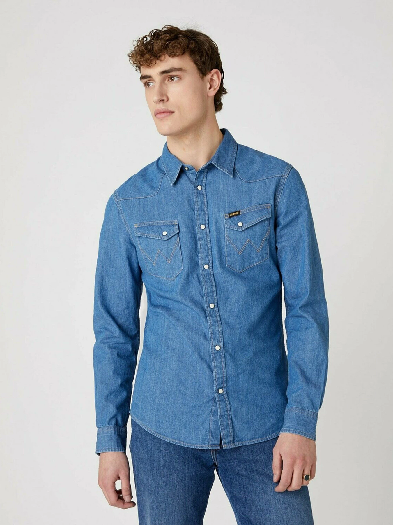 Рубашки Wrangler Western модель W5F25K14V Рубашки Wrangler Western модель W5F25K14V Фото