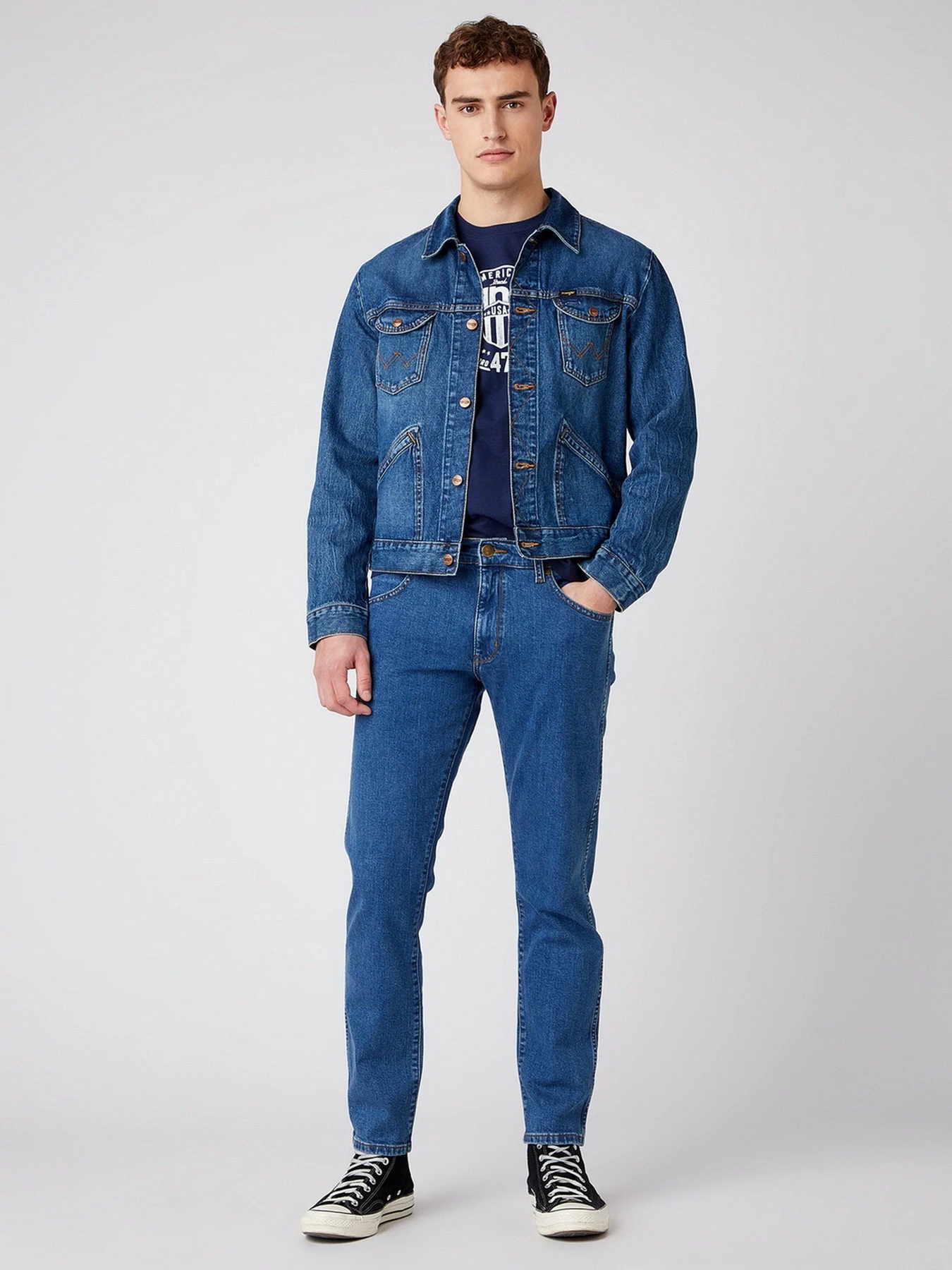 Худи и свитшоты Wrangler модель W7J5D3114 Худи и свитшоты Wrangler модель W7J5D3114 Фото