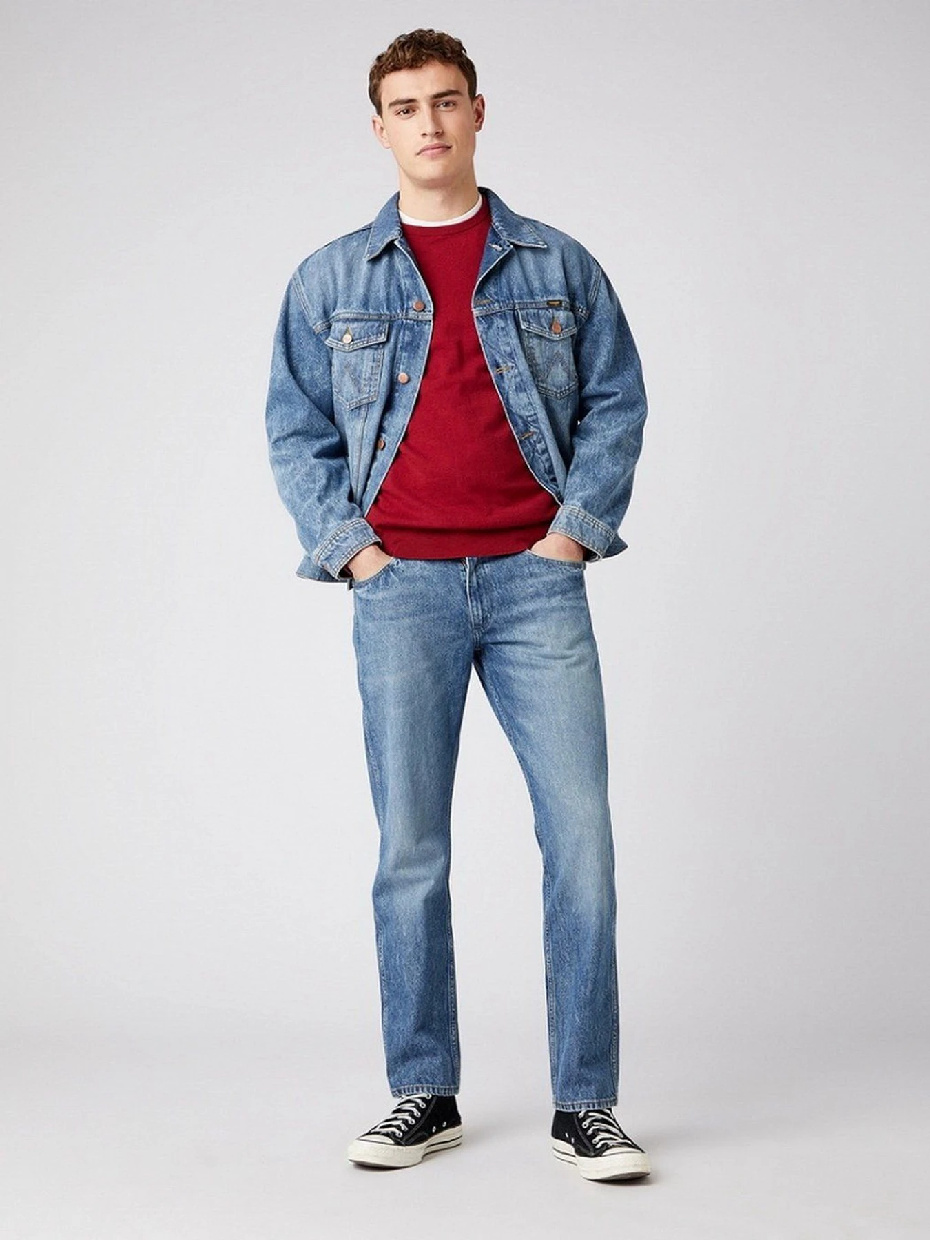 Худи и свитшоты Wrangler модель W8A02PX2G Худи и свитшоты Wrangler модель W8A02PX2G Фото