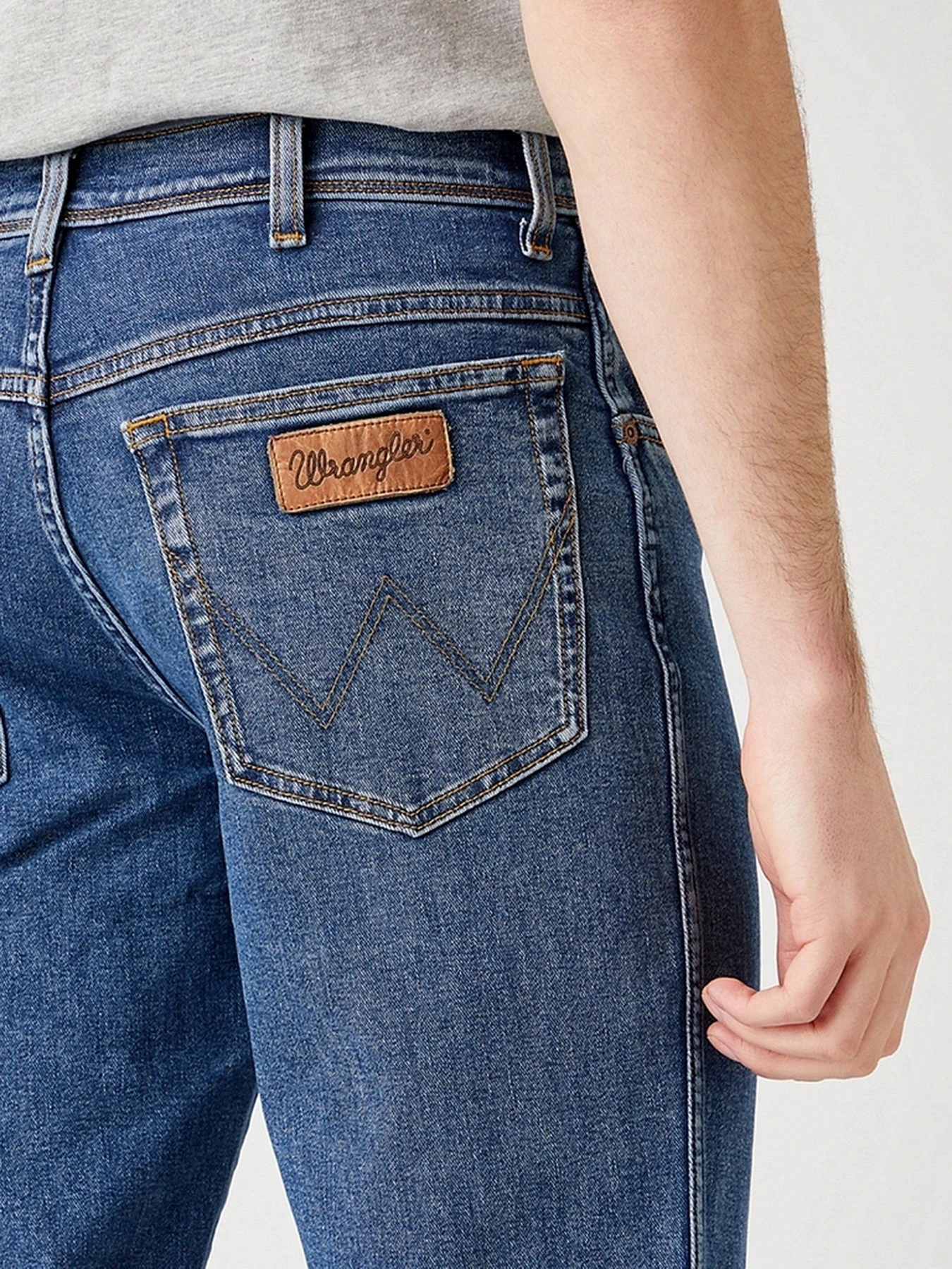 Джинси Wrangler Texas Slim модель W12S33010_32 Джинси Wrangler Texas Slim модель W12S33010_32 Фото