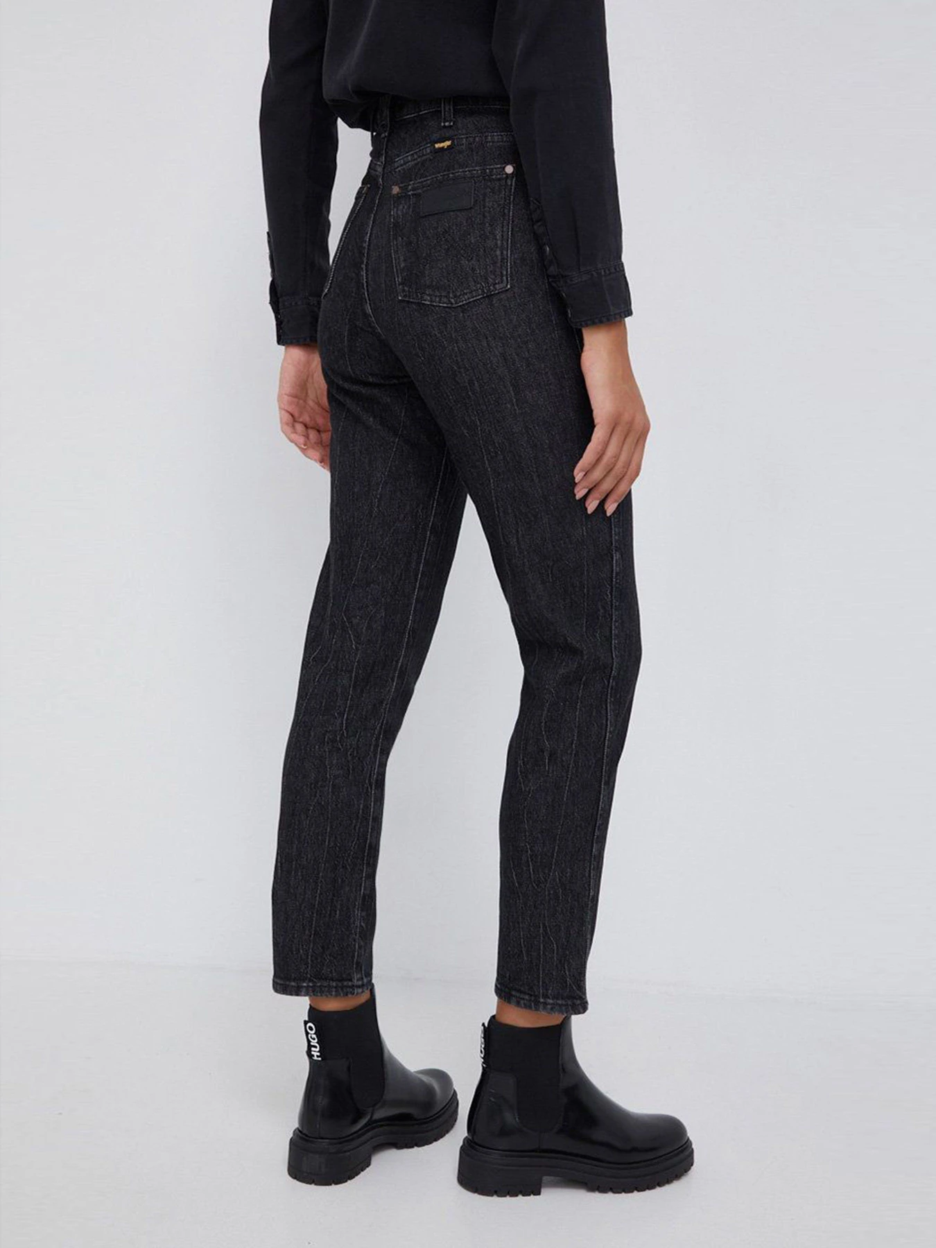 Джинсы Wrangler Mom модель W24641352_32 Джинсы Wrangler Mom модель W24641352_32 Фото
