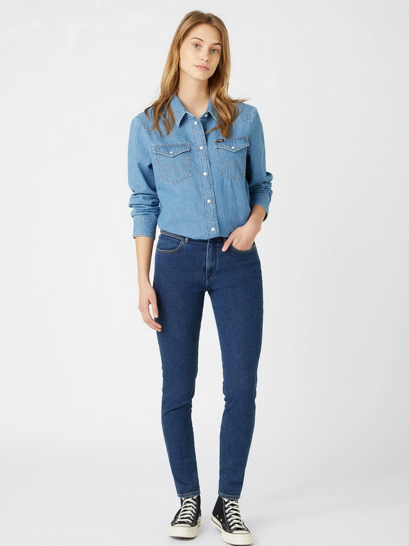 Джинсы Wrangler Skinny модель W27HTX317_32 Джинсы Wrangler Skinny модель W27HTX317_32 Фото