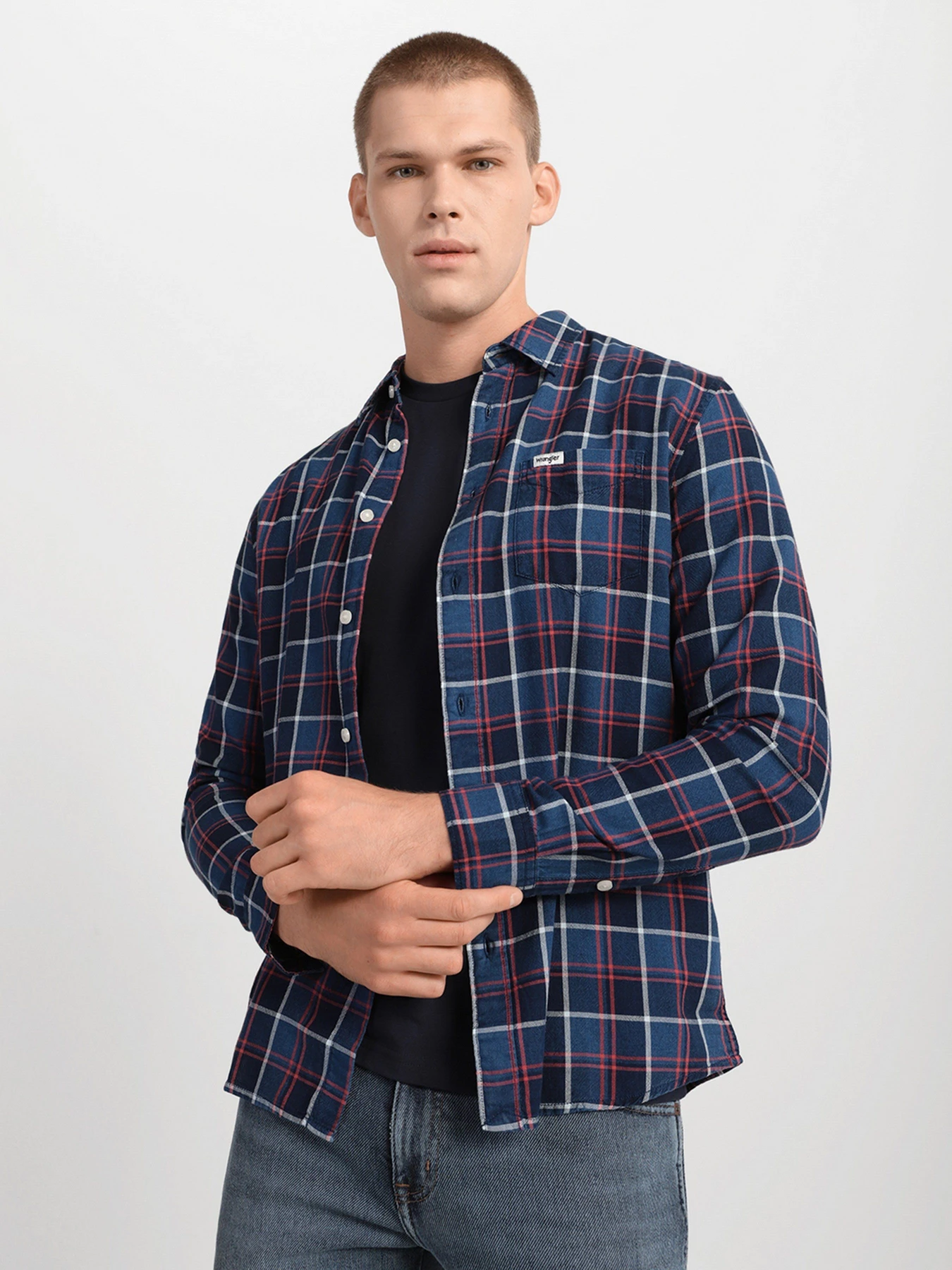 Сорочки Wrangler модель W5A11BX8E Сорочки Wrangler модель W5A11BX8E Фото