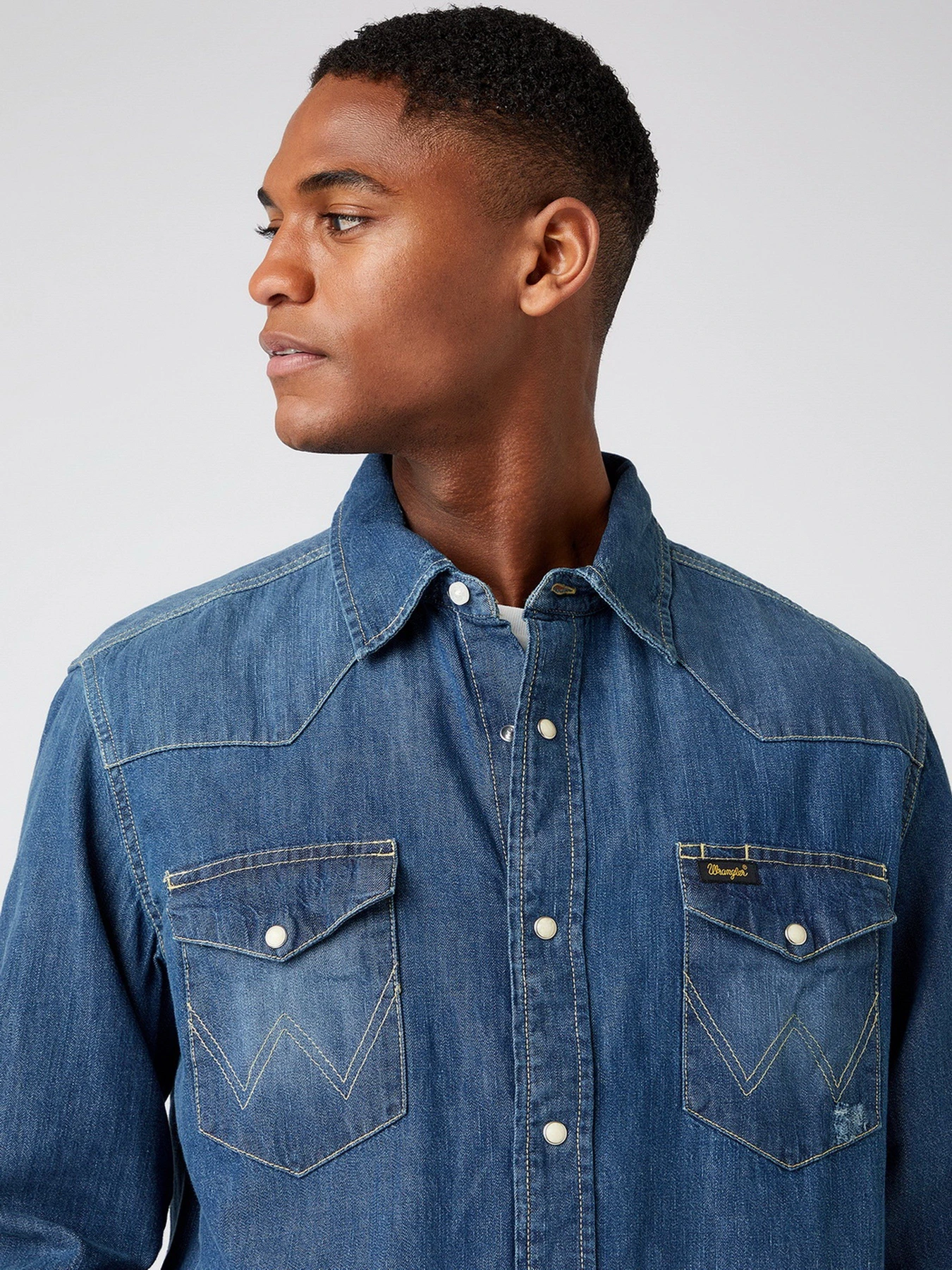 Рубашки Wrangler модель W5D1AK725 Рубашки Wrangler модель W5D1AK725 Фото