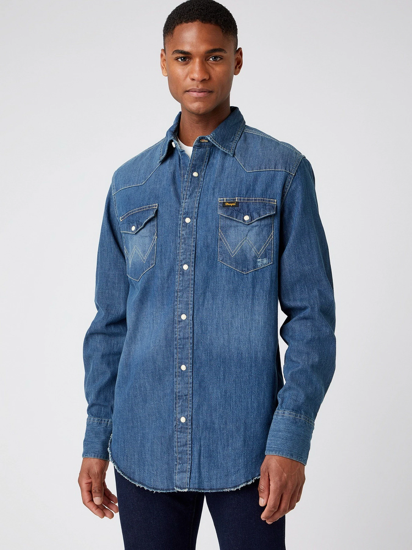 Рубашки Wrangler модель W5D1AK725 Рубашки Wrangler модель W5D1AK725 Фото