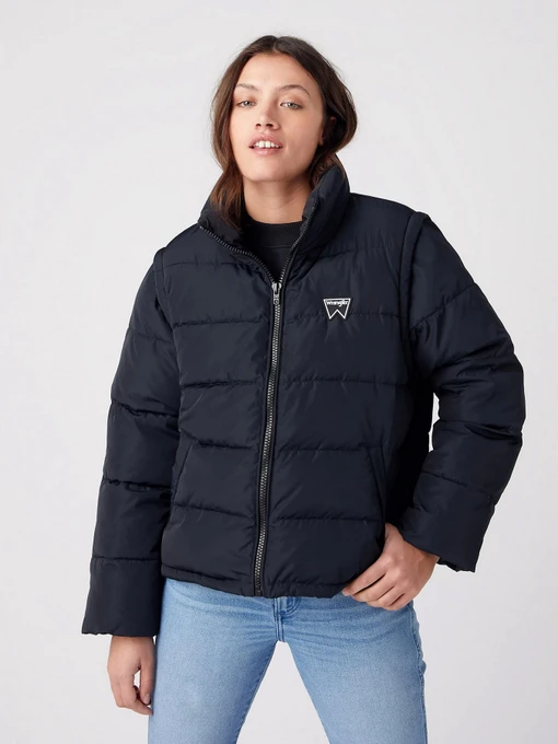 Куртки та дублянки Wrangler Short Puffer модель W4R9YJ10000 Фото