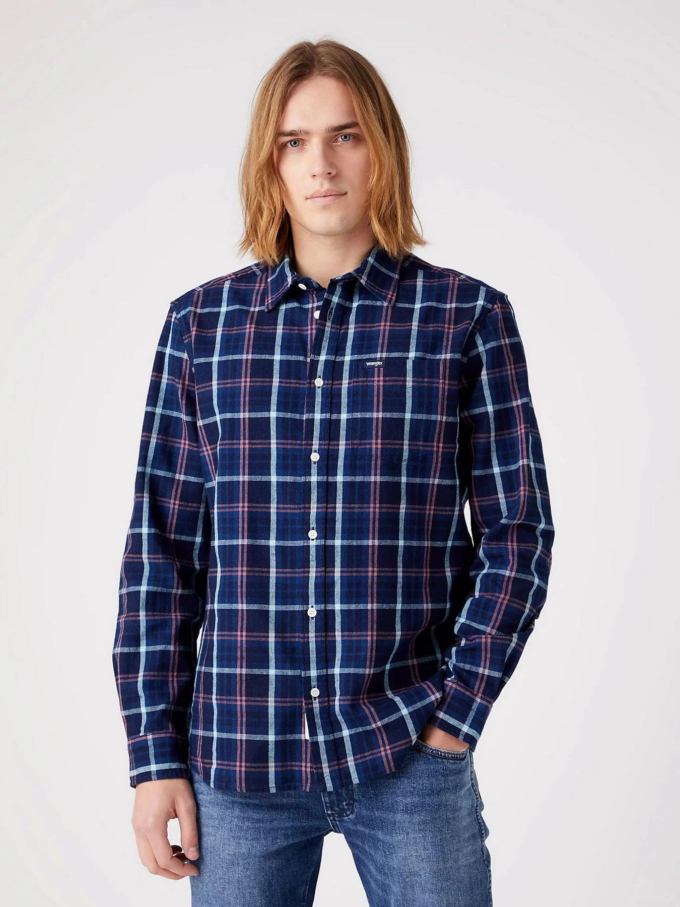 Рубашки Wrangler Pocket модель W5A2CDP5100 Фото