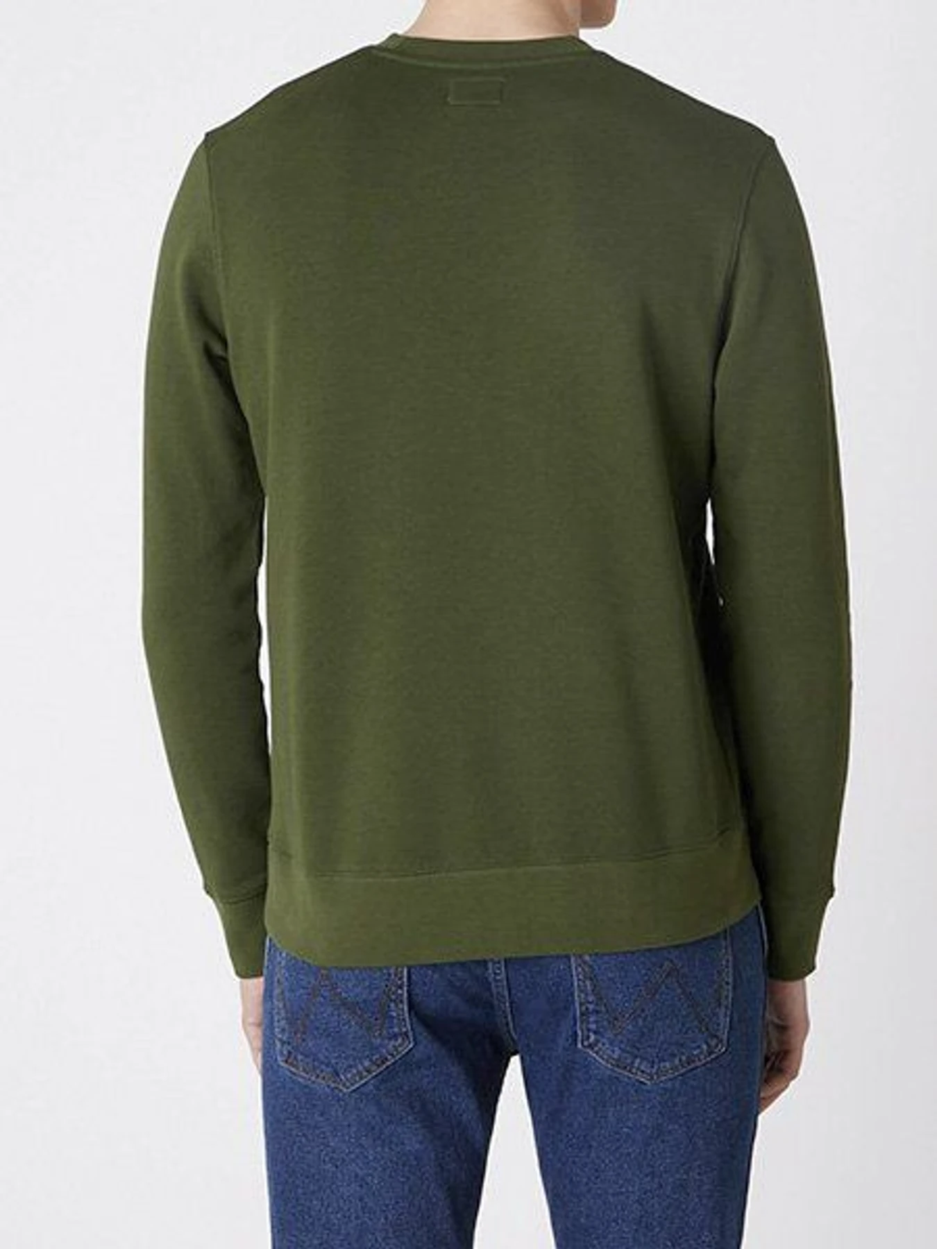 Худи и свитшоты Wrangler Sign Off Sweat модель W6589HAG3 Худи и свитшоты Wrangler Sign Off Sweat модель W6589HAG3 Фото