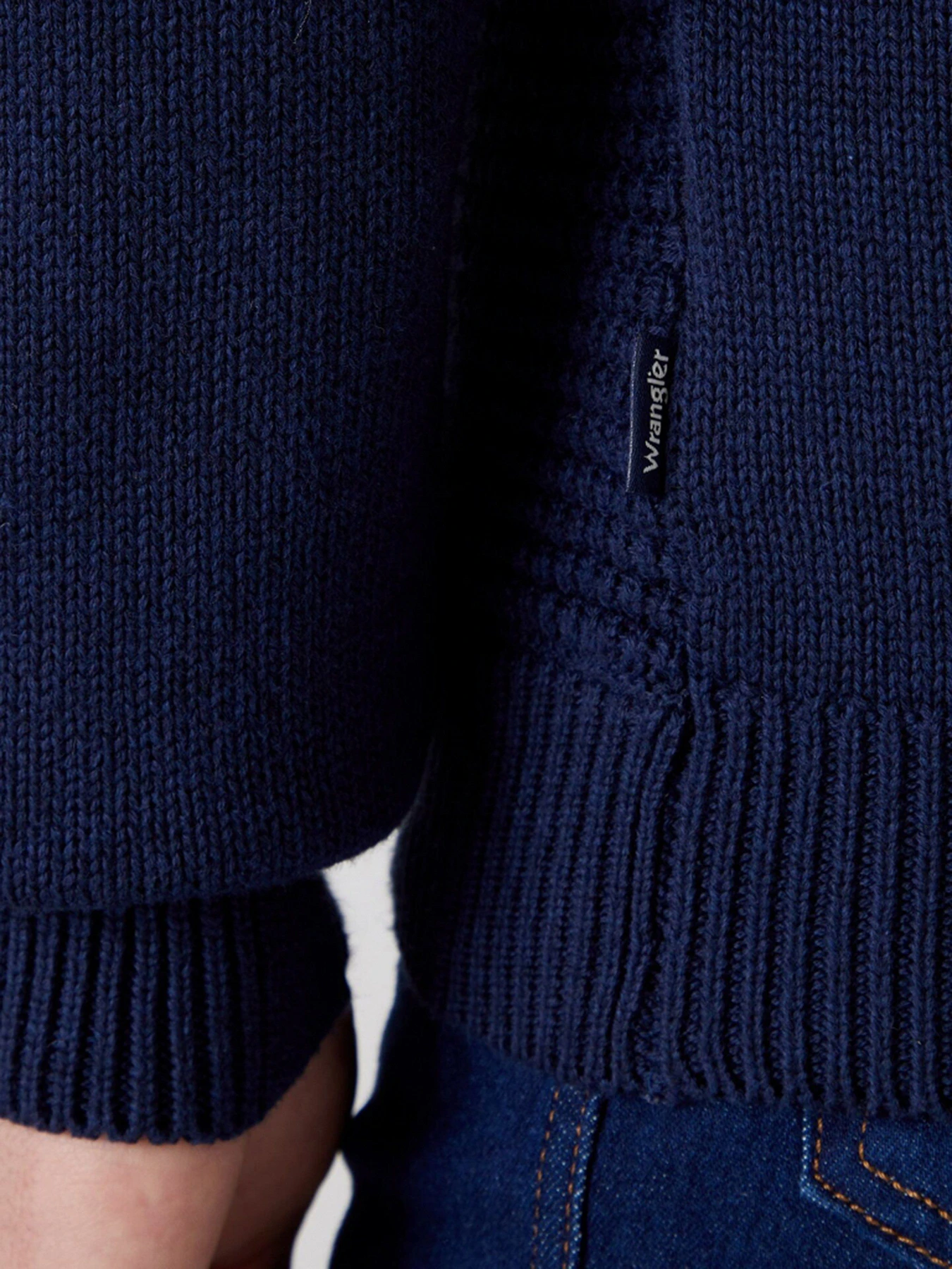 Худи и свитшоты Wrangler Full Zip Knit модель W8B5QO114 Худи и свитшоты Wrangler Full Zip Knit модель W8B5QO114 Фото