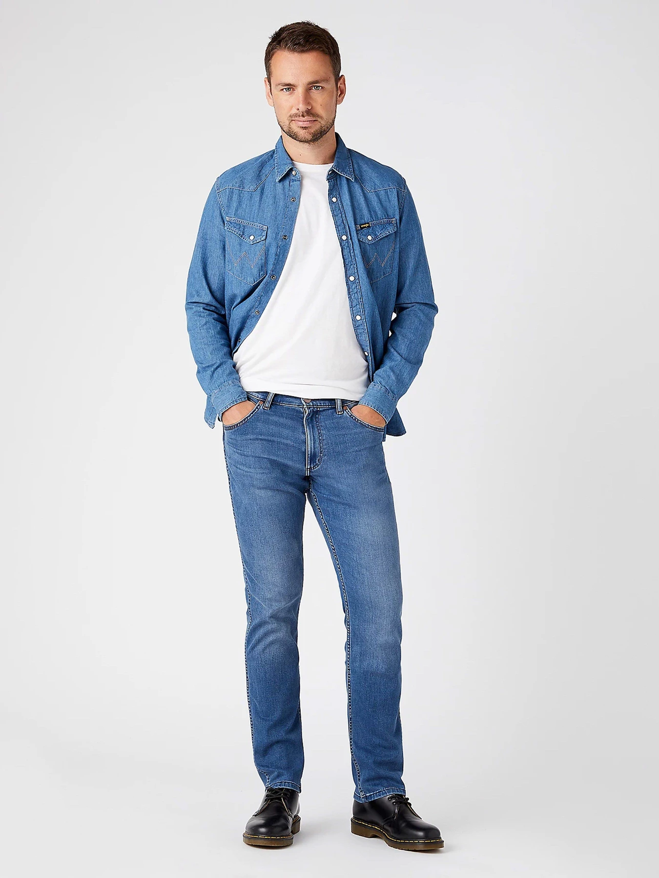 Джинси Wrangler Greensboro модель W15QMU91Q_32 Джинси Wrangler Greensboro модель W15QMU91Q_32 Фото