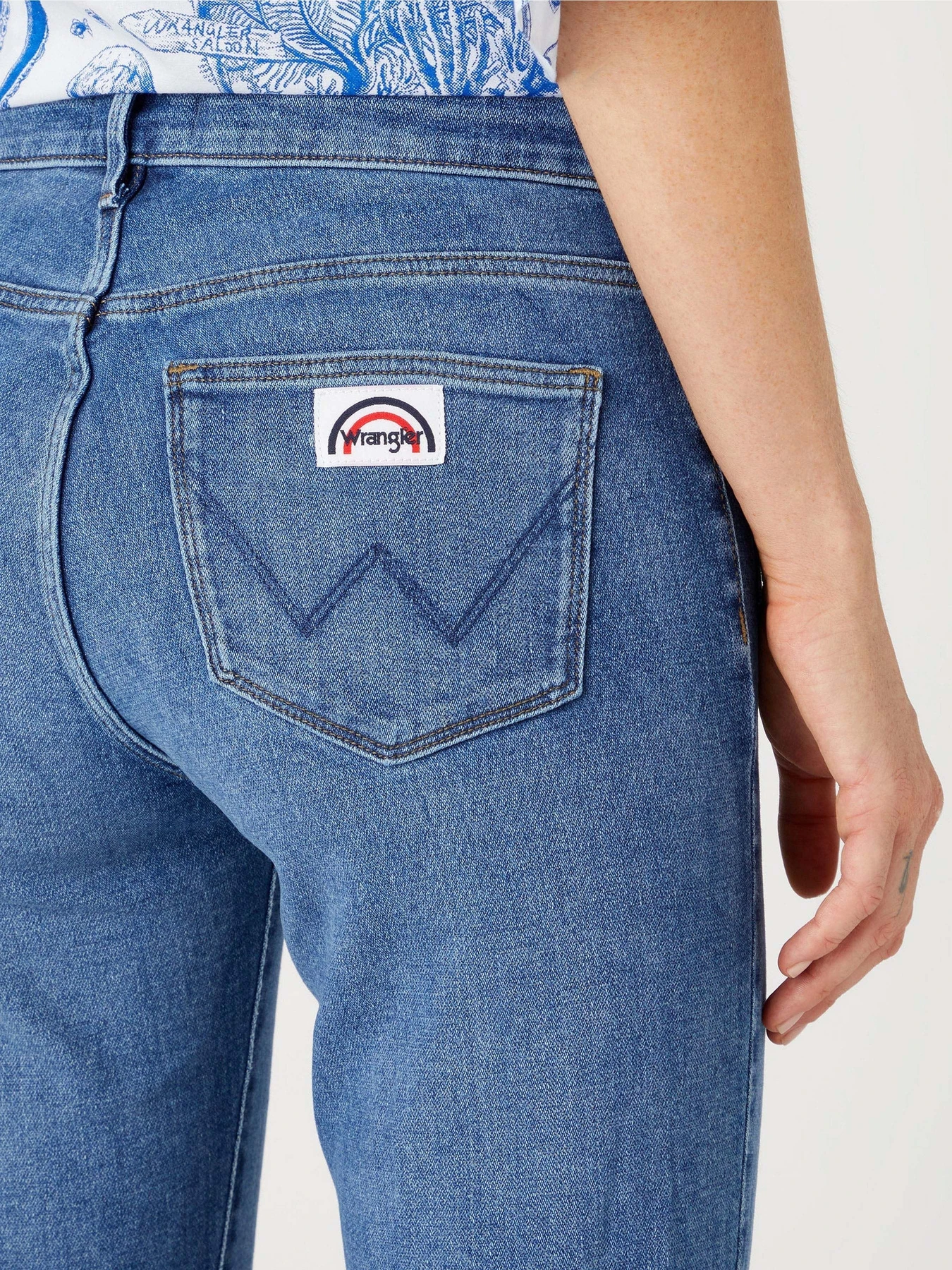 Джинсы Wrangler Flare модель W2334736Y_32 Фото