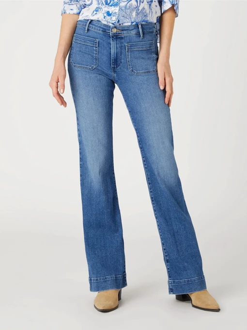 Джинсы Wrangler Flare модель W2334736Y_32 Фото