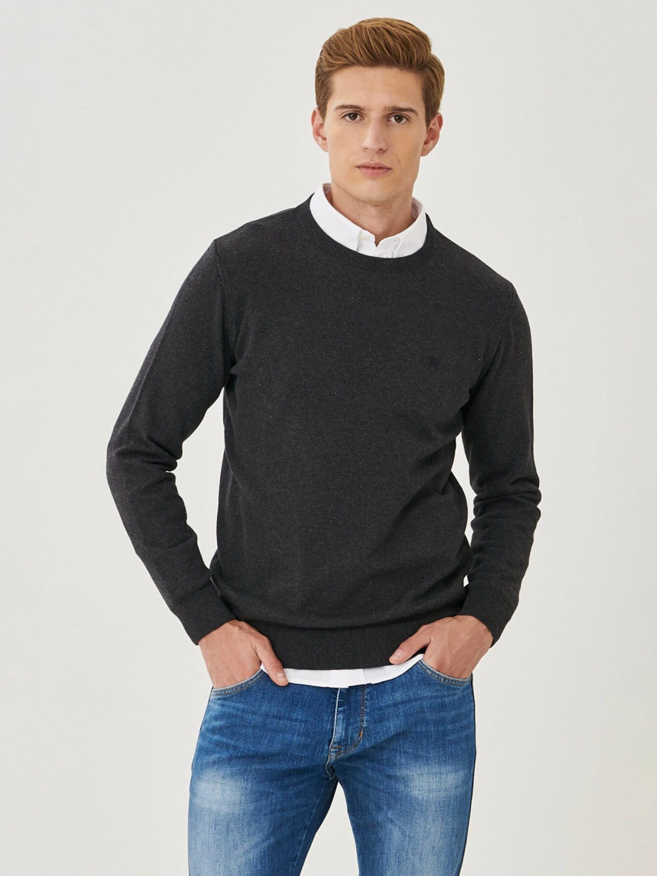 Свитры и кардиганы Wrangler Crewneck Knit модель W8A02PX06 Свитры и кардиганы Wrangler Crewneck Knit модель W8A02PX06 Фото