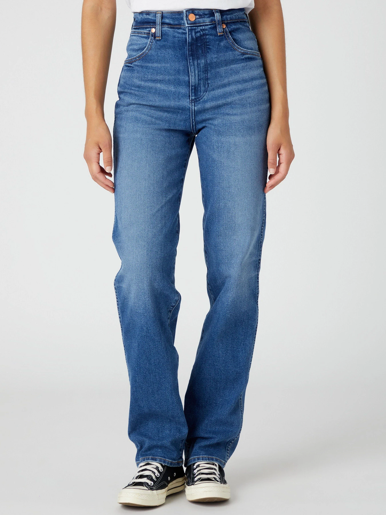 Джинси Wrangler Mom Straight модель W27MYLZ71_32 Джинси Wrangler Mom Straight модель W27MYLZ71_32 Фото