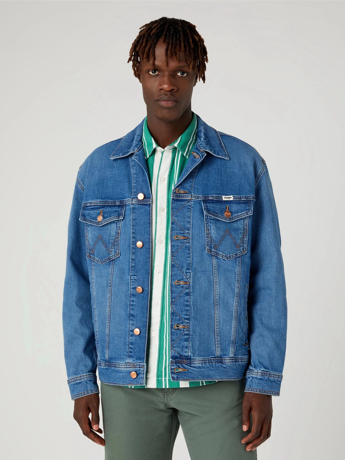 Куртки и дубленки Wrangler Anti Fit модель W459DNY96 Куртки и дубленки Wrangler Anti Fit модель W459DNY96 Фото