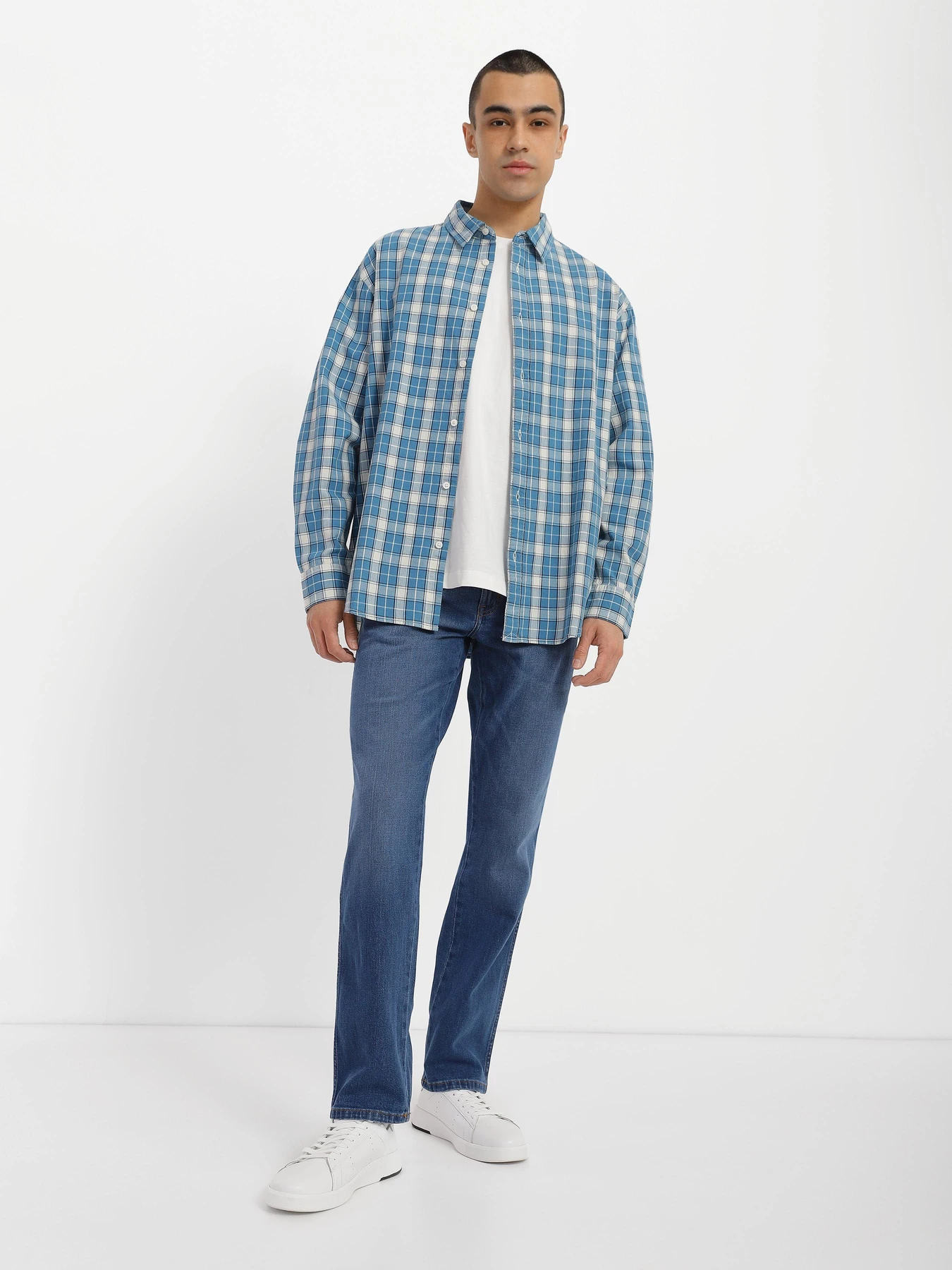 Рубашки Wrangler Non Pocket Shirt модель W594TR69F Рубашки Wrangler Non Pocket Shirt модель W594TR69F Фото