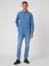 Рубашки Wrangler One Pocket Button Down модель W5B15K14V Фото