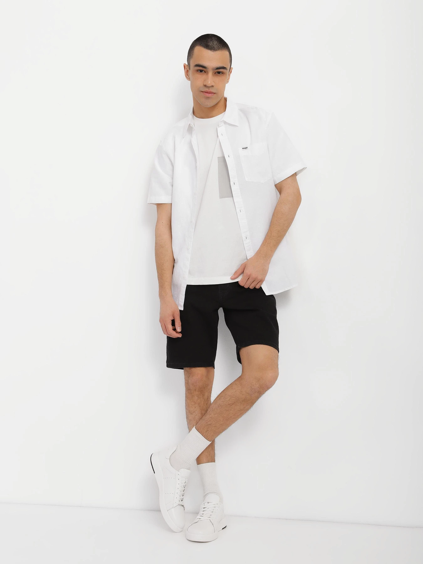 Сорочки Wrangler Short Sleeve модель W5K0LO989 Фото